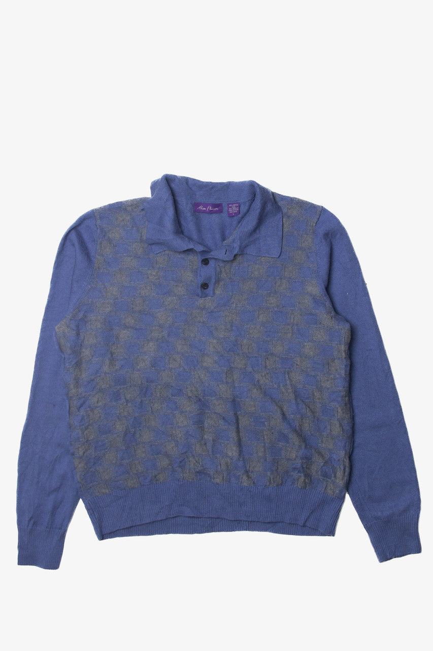 Vintage Alan Flusser 80s Polo Sweater