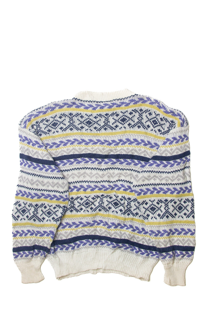 Vintage City Streets 80s Sweater