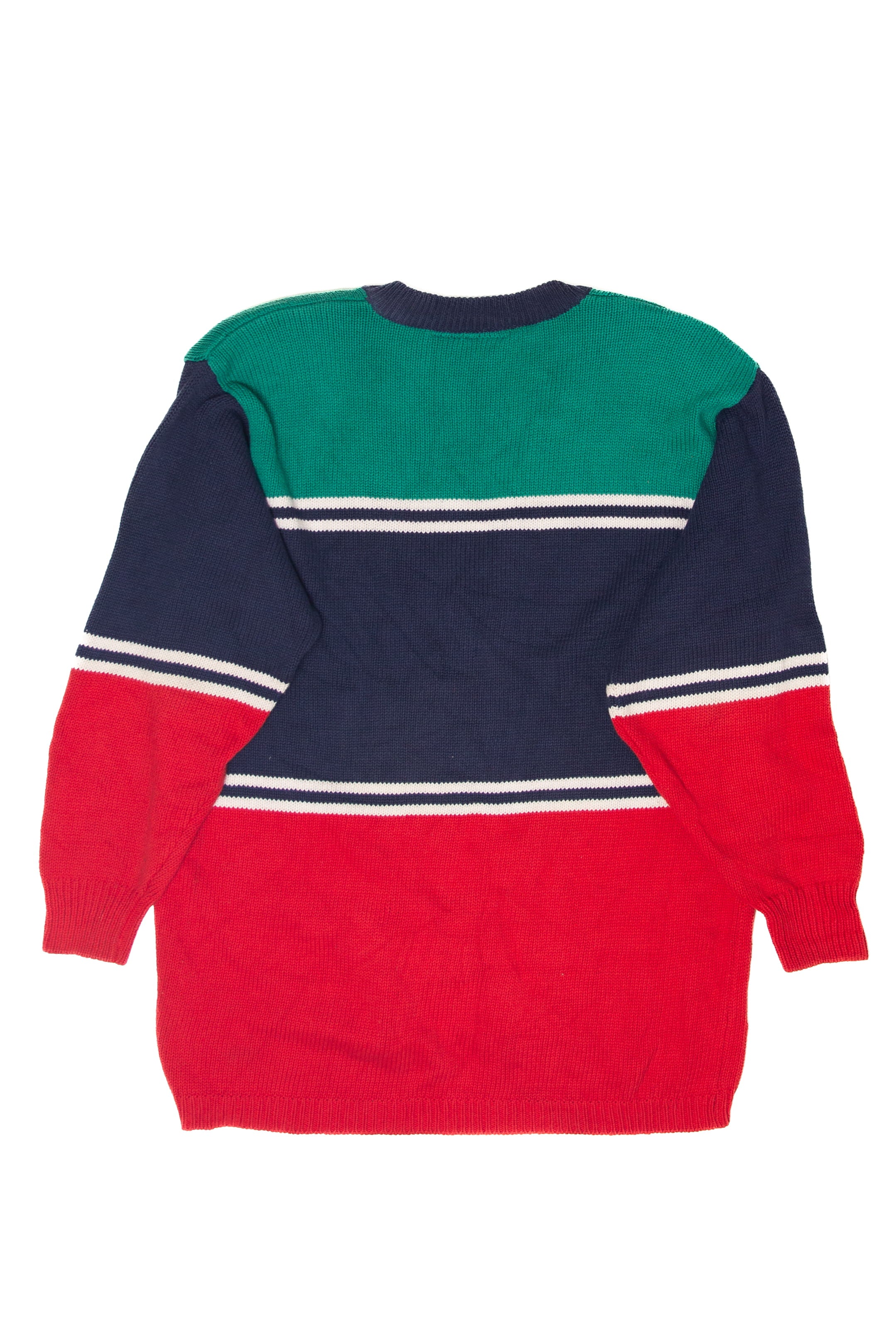 Vintage Lizsport V-Neck 80s Sweater