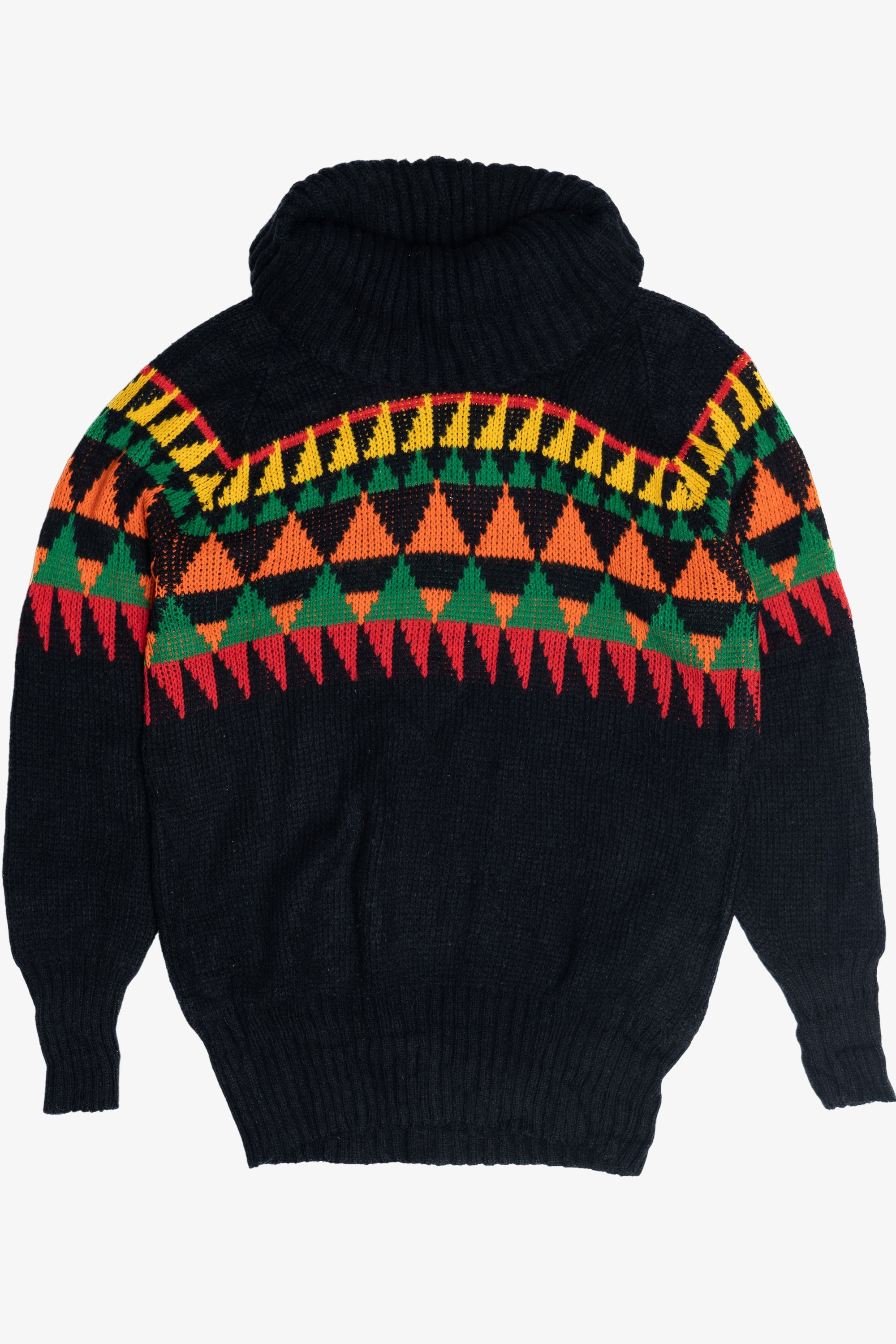 Vintage 80s Turtleneck Ski Sweater (1980)
