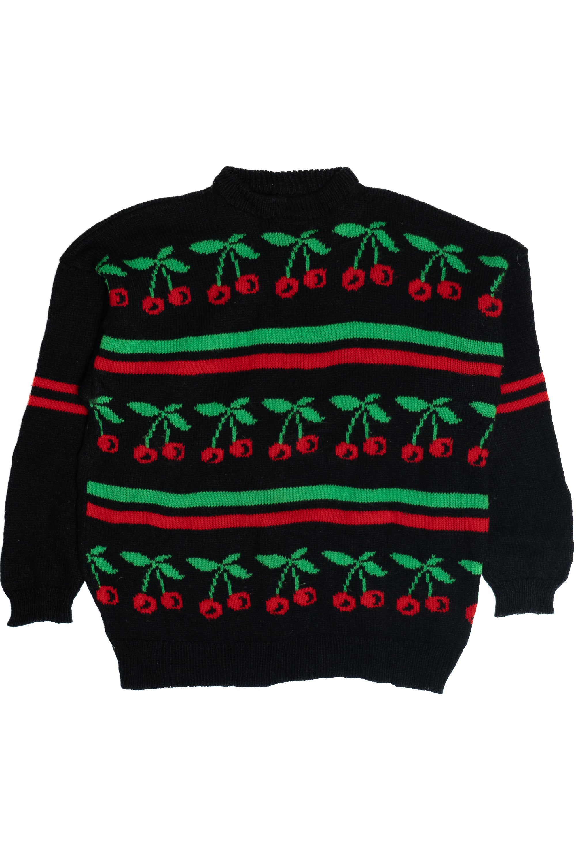 Cherries 80s Style Sweater