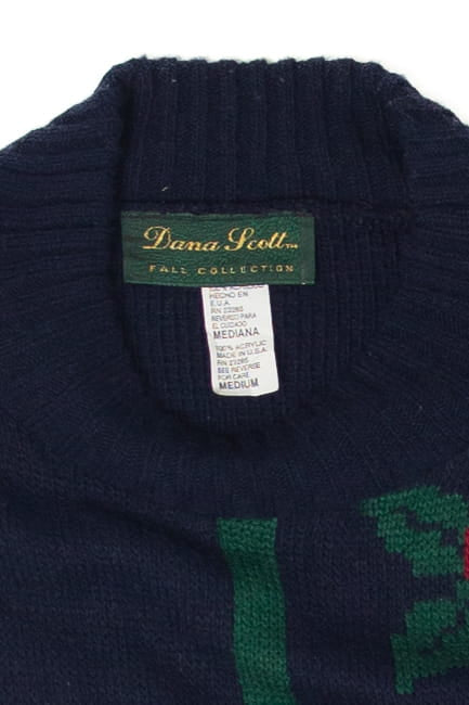 Vintage Dana Scott Cats 80s Sweater (1980s)