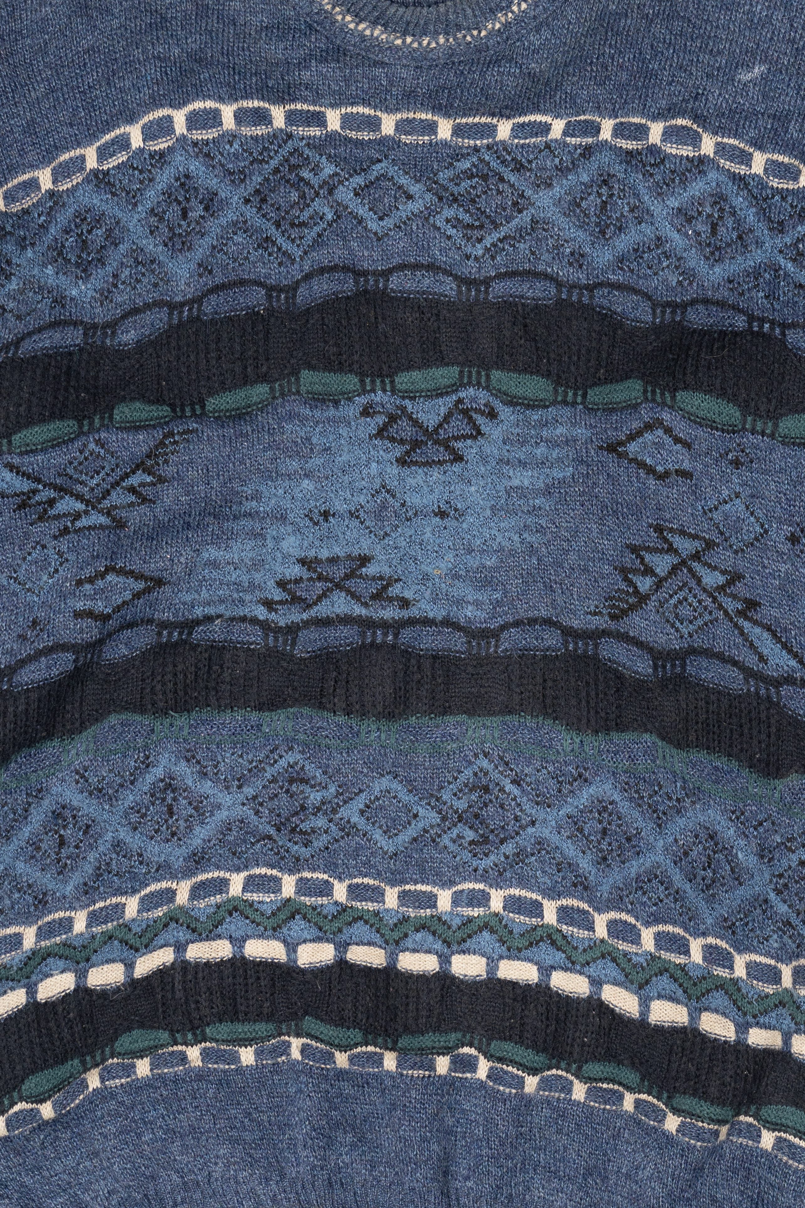 Vintage Blue Brice 80s Sweater (1980s)