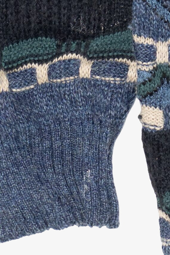Vintage Blue Brice 80s Sweater (1980s)