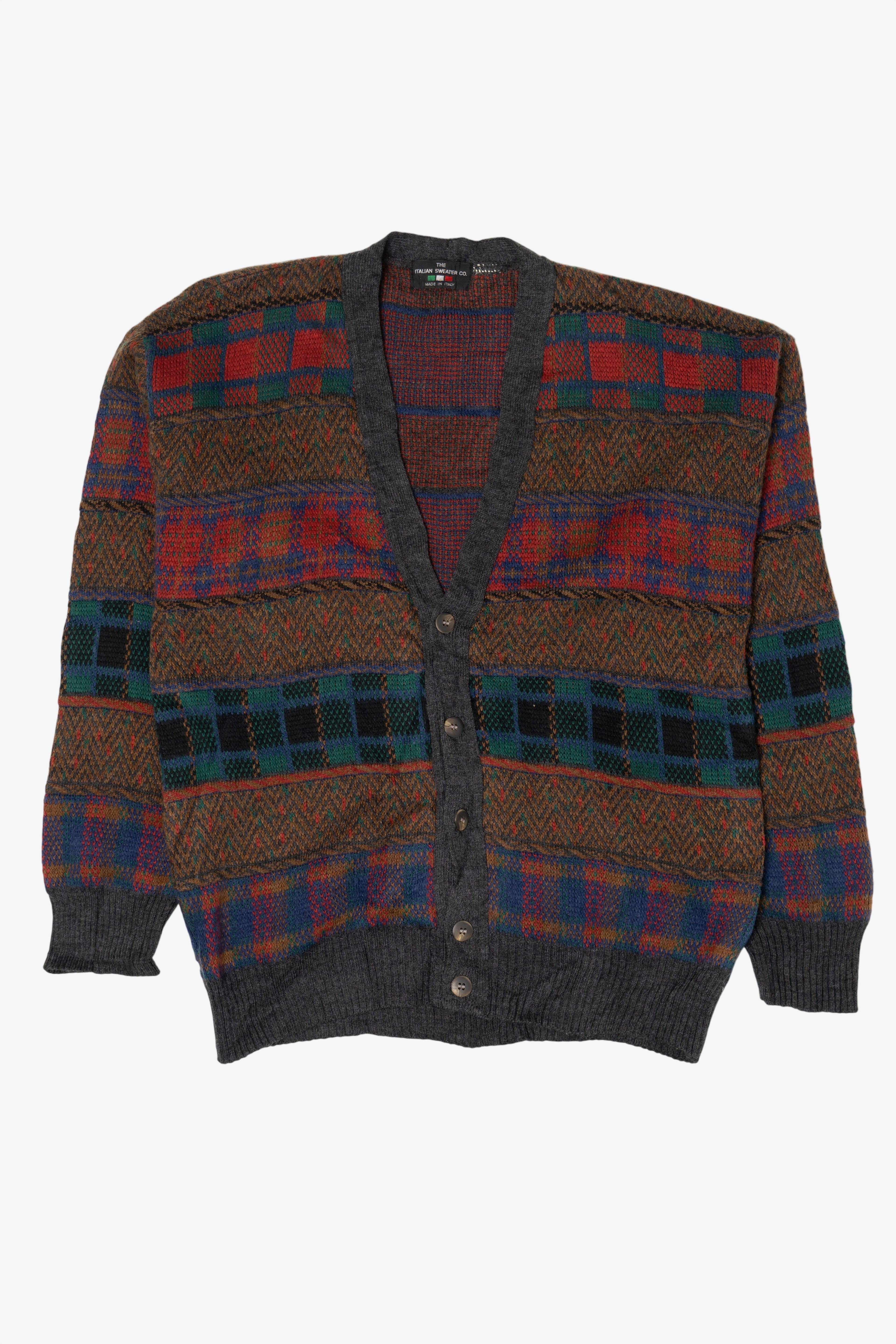 Vintage The Italian Sweater Co. 80s Cardigan (1980s)