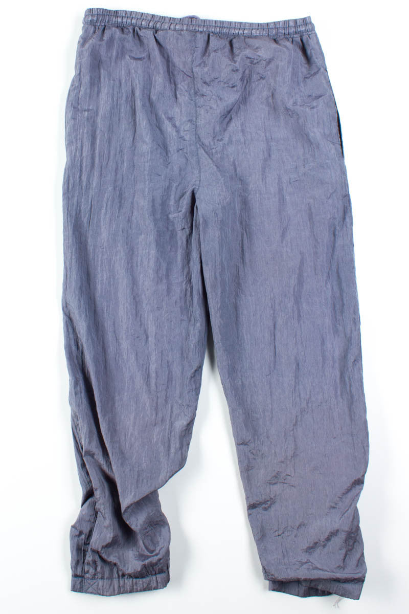 Grey Nylon Track Pants