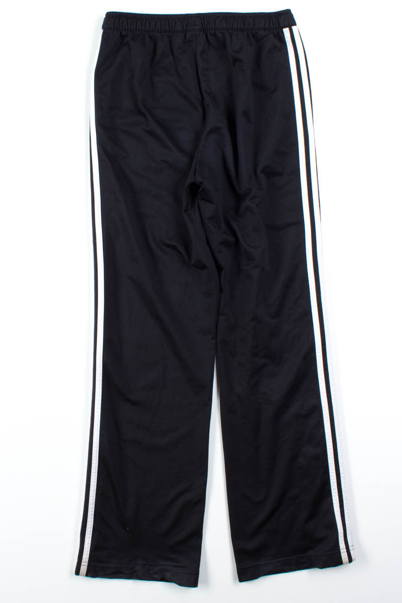 Black Adidas 3 Stripe Track Pants
