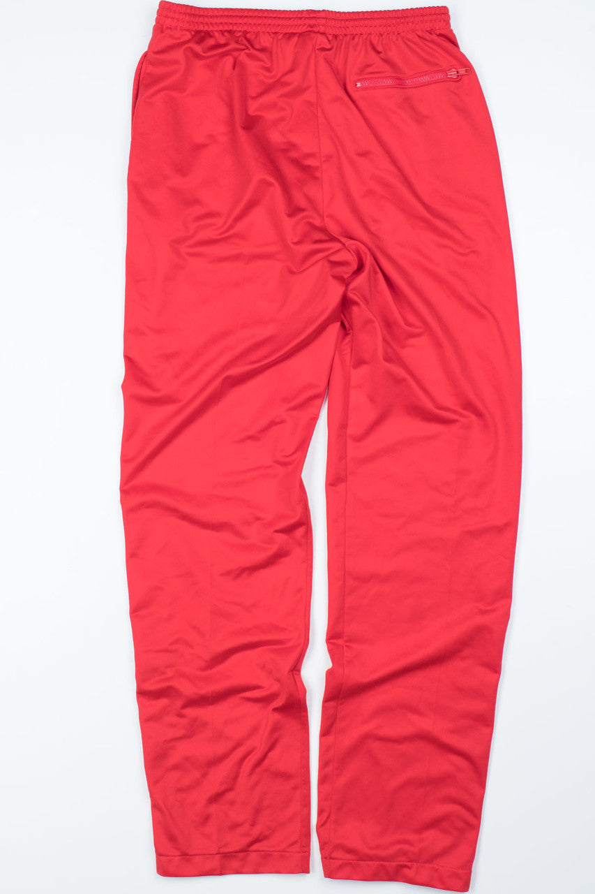 Red Vintage 90s Nike Joggers