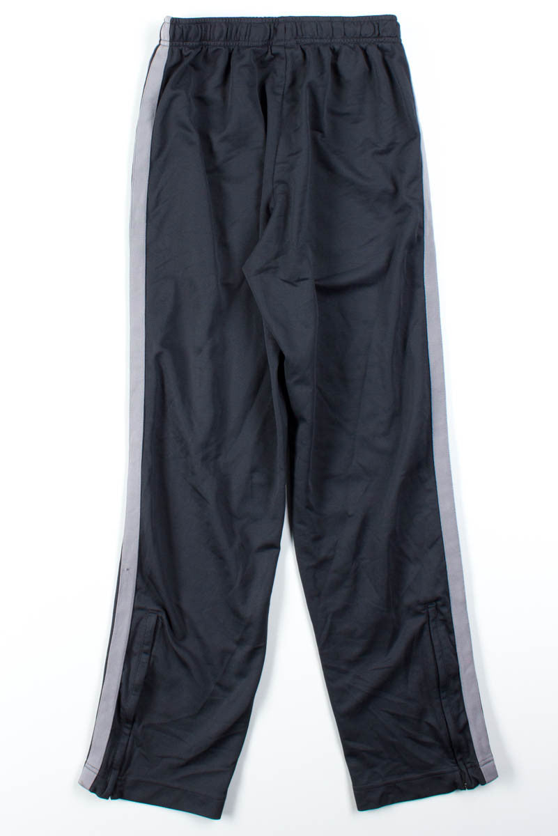 Grey Striped Nike Track Pants