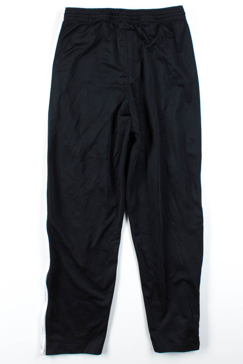 Black & White Striped Nike Track Pants