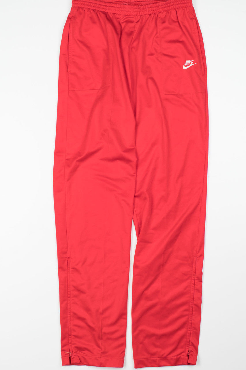 Red Vintage 90s Nike Joggers