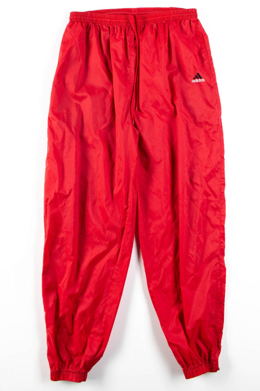 Red Adidas Track Pants (sz. XXL)