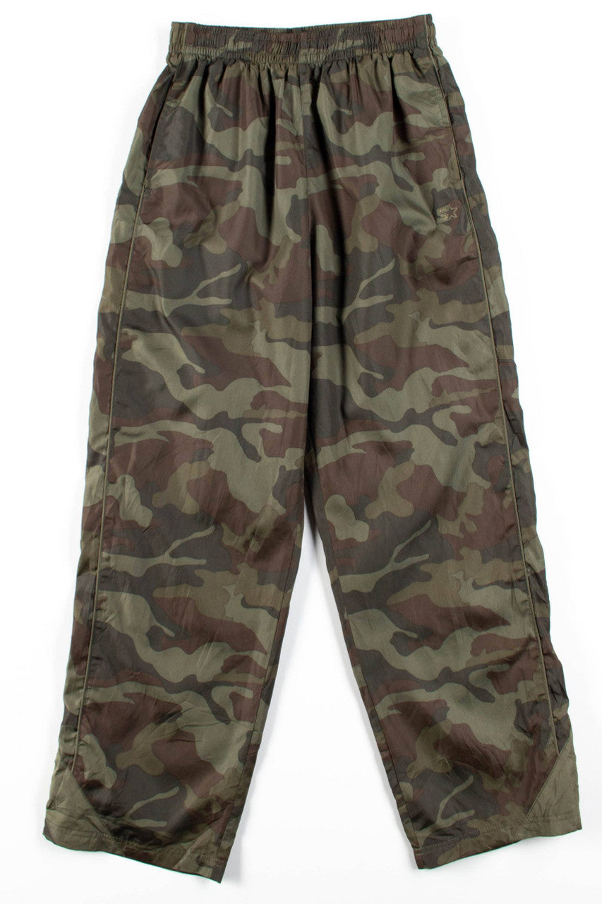 Green Camo Starter Track Pants (sz. XL 14-16)