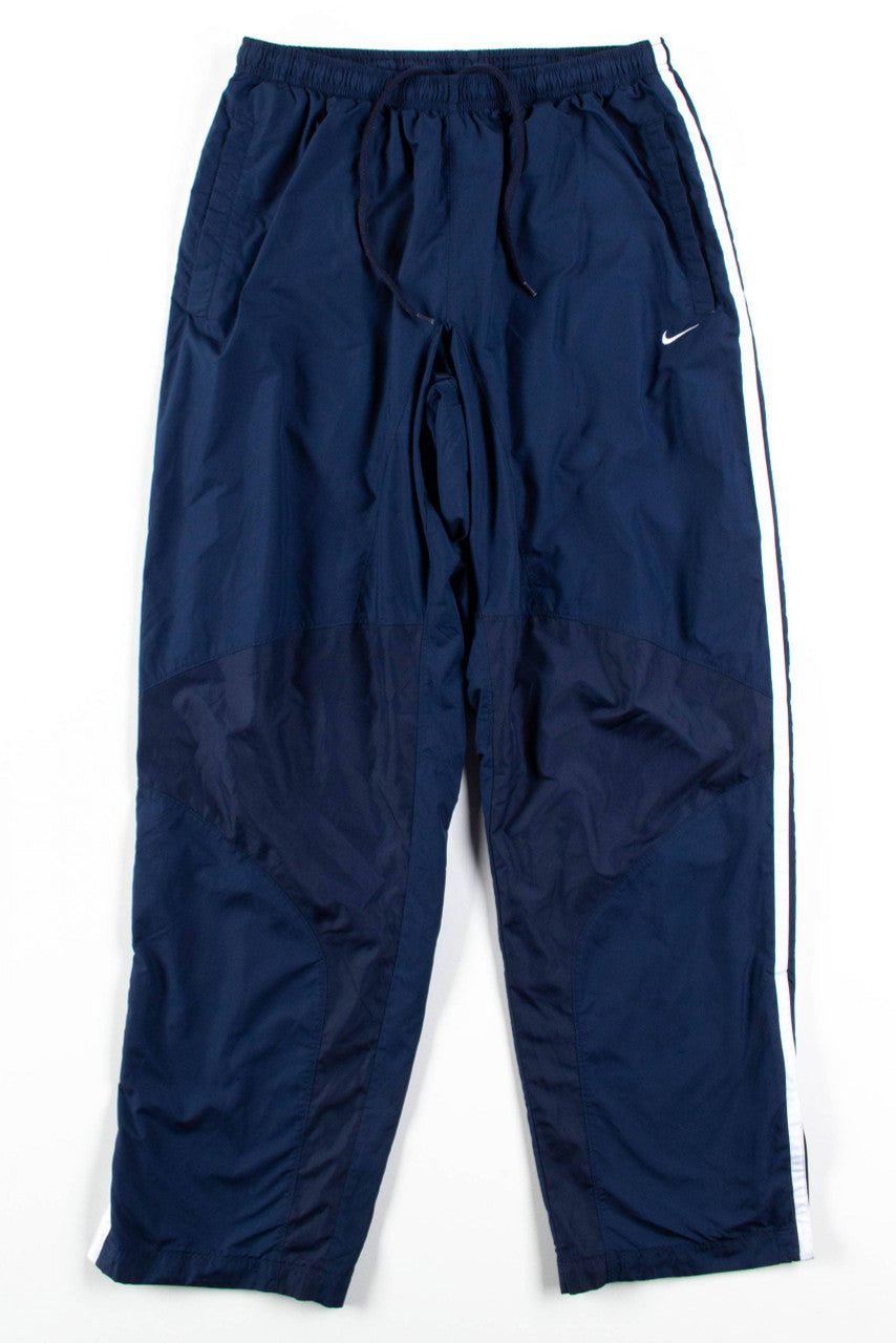 Navy Nike Striped Track Pants (sz. L)