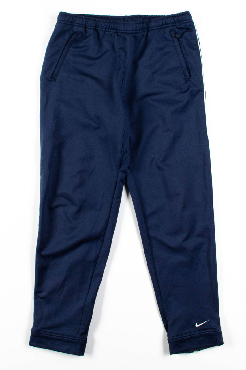 Navy Striped Nike Track Pants (sz. S)
