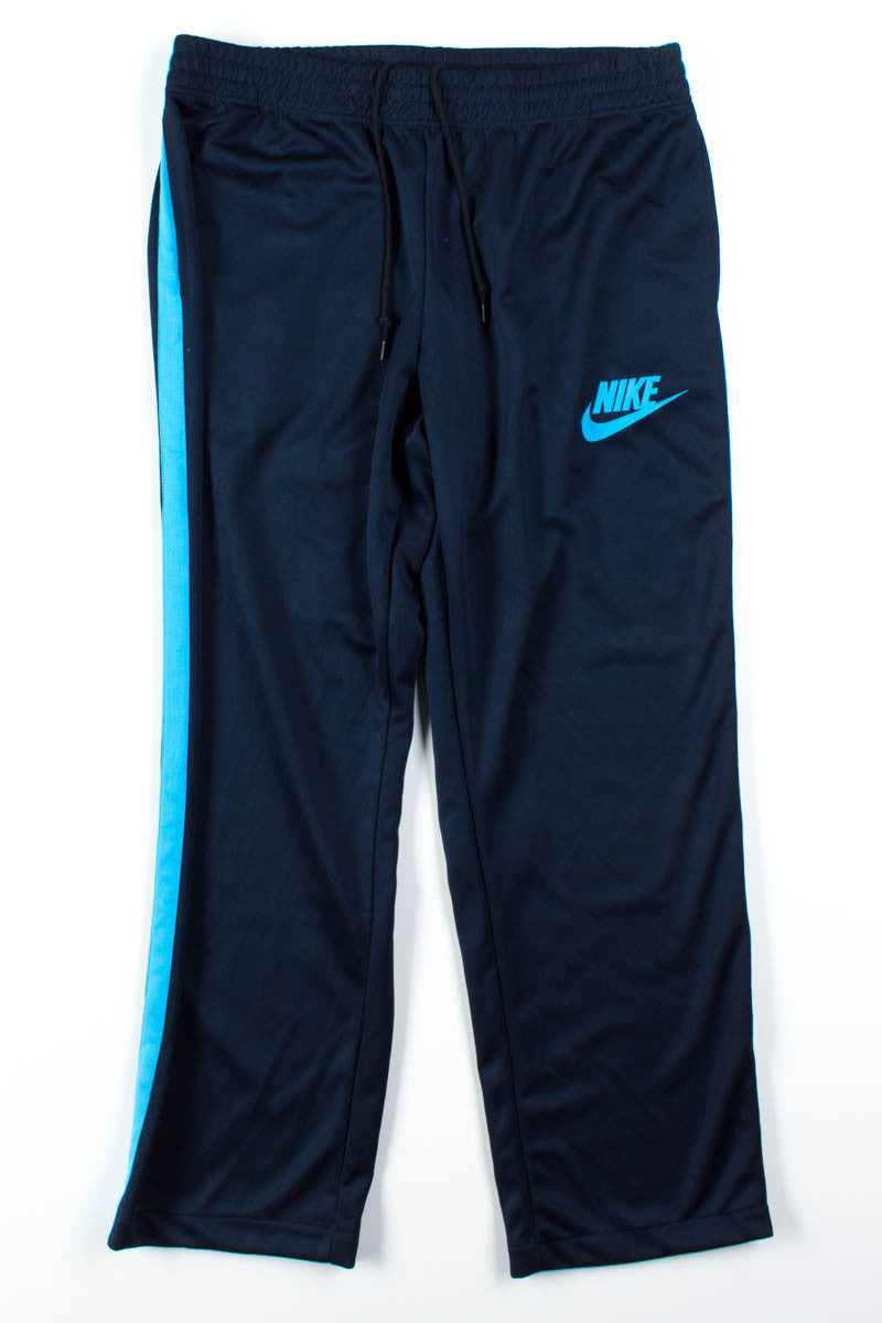 Blue Nike Swoosh Track Pants