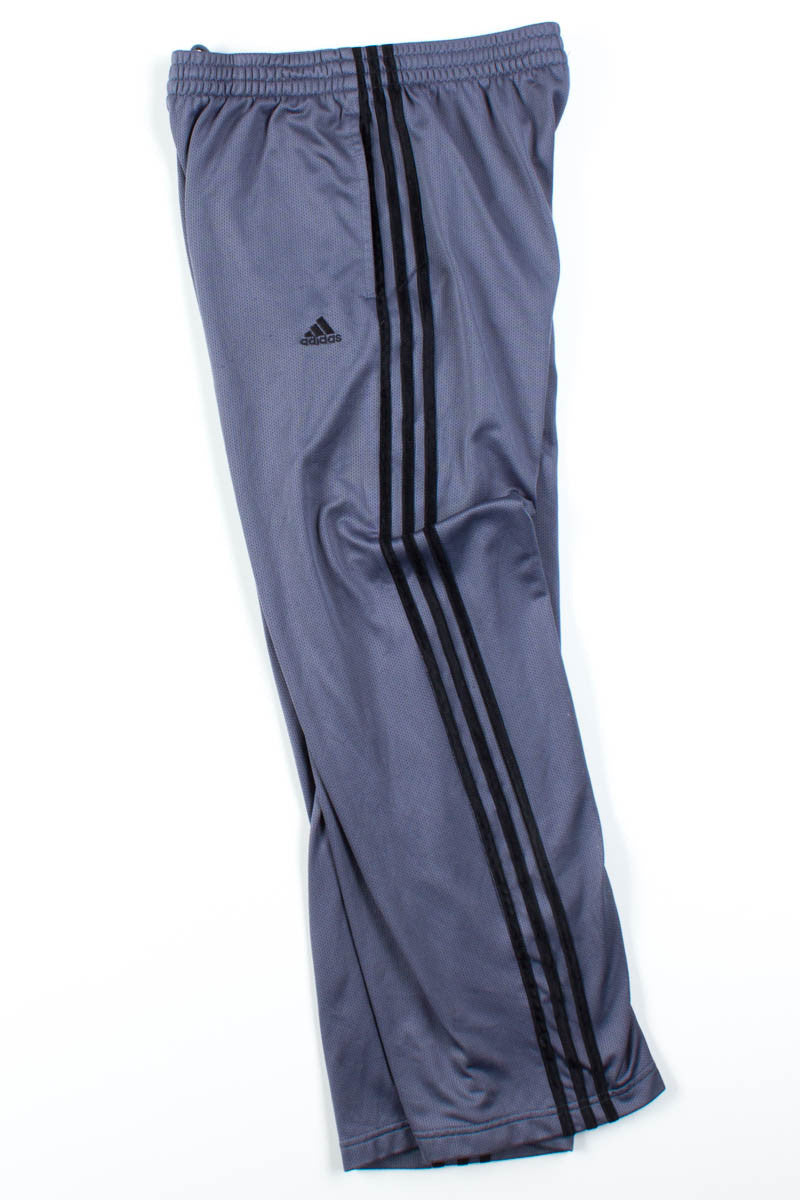 Grey Mesh Adidas Track Pants
