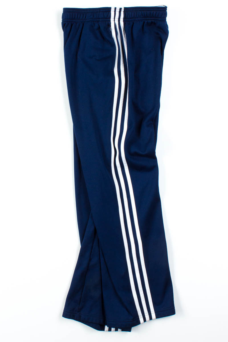 Navy & White Adidas Joggers