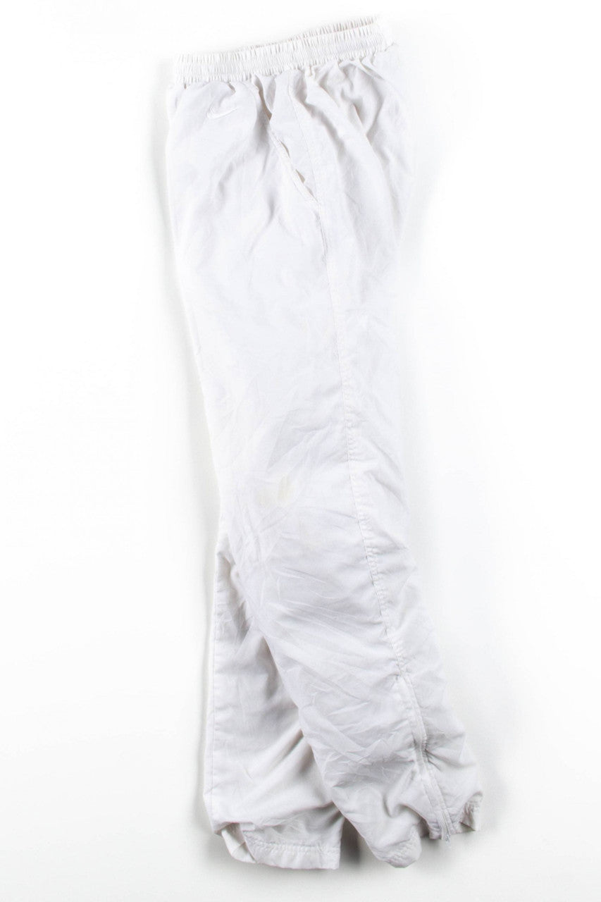 White Nike Track Pants (sz. M)