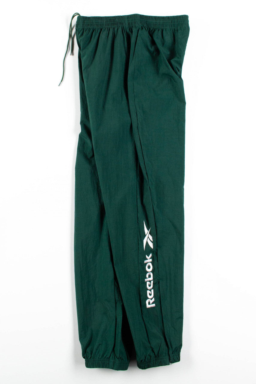 Green Reebok Track Pants (sz. M)