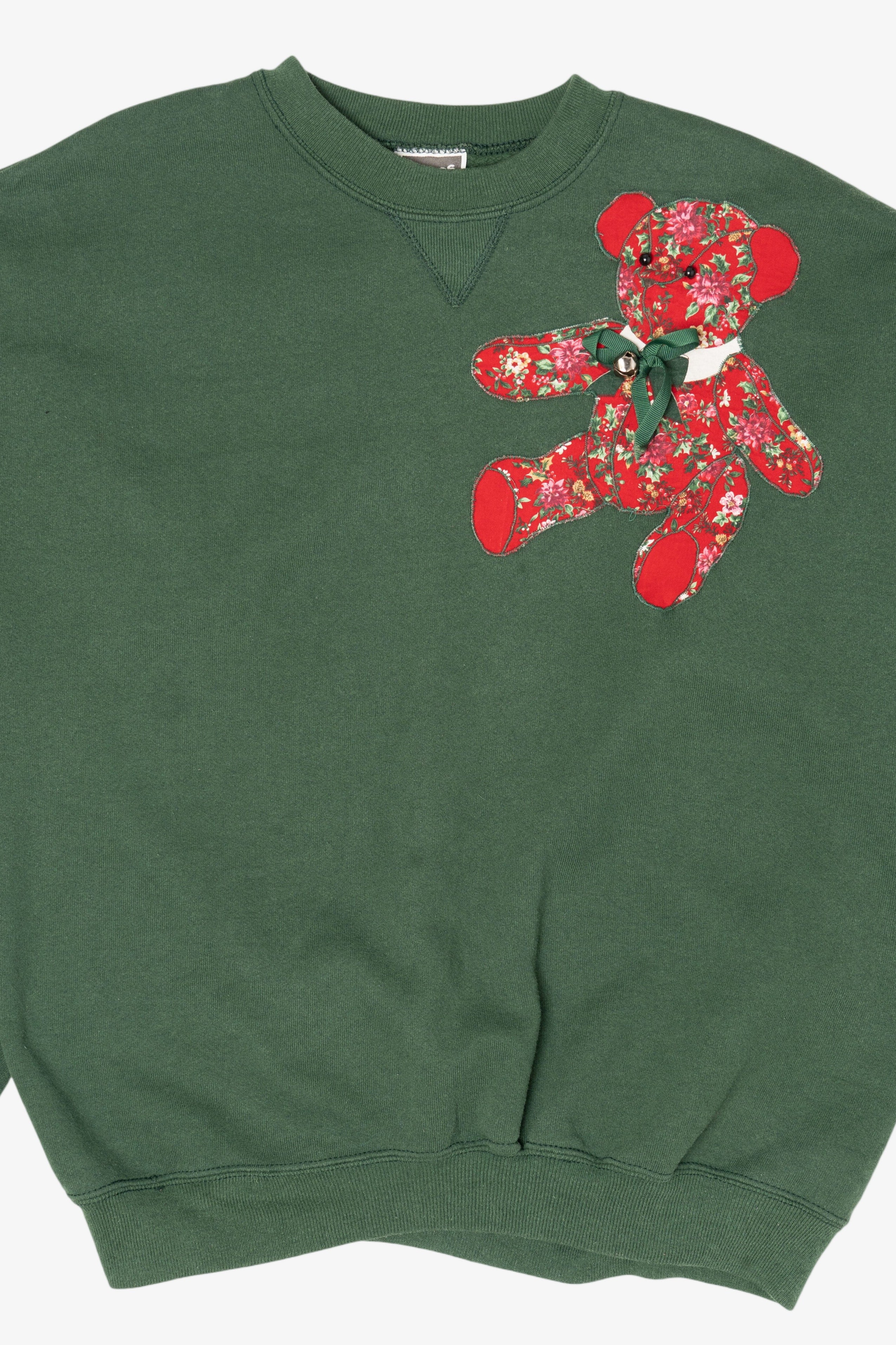 Green Teddy Bear With Bow Sweatshirt (2010s)