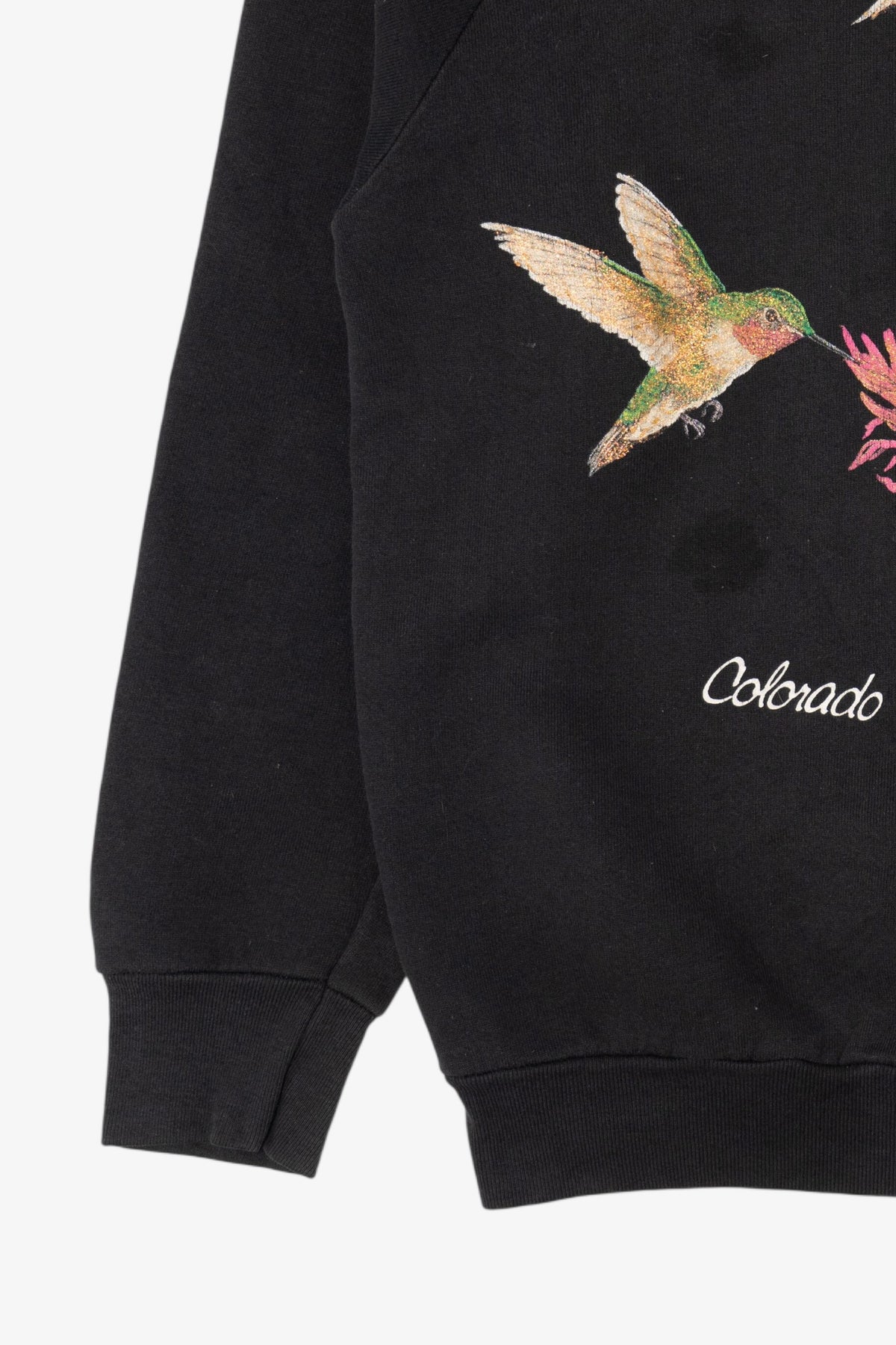 Vintage Colorado Hummingbirds Raglan Sweatshirt (1990s)