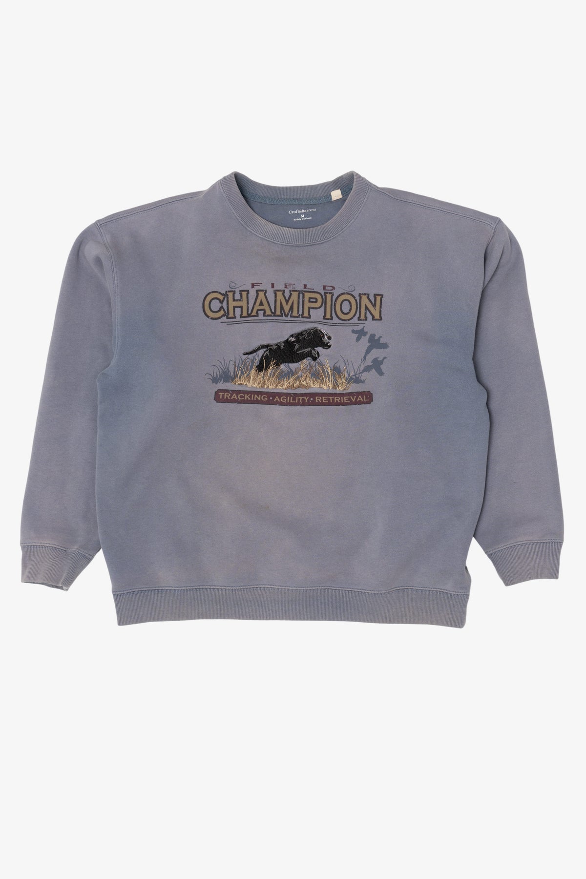 Vintage Black Labrador "Field Champion" Sweatshirt (2010s)