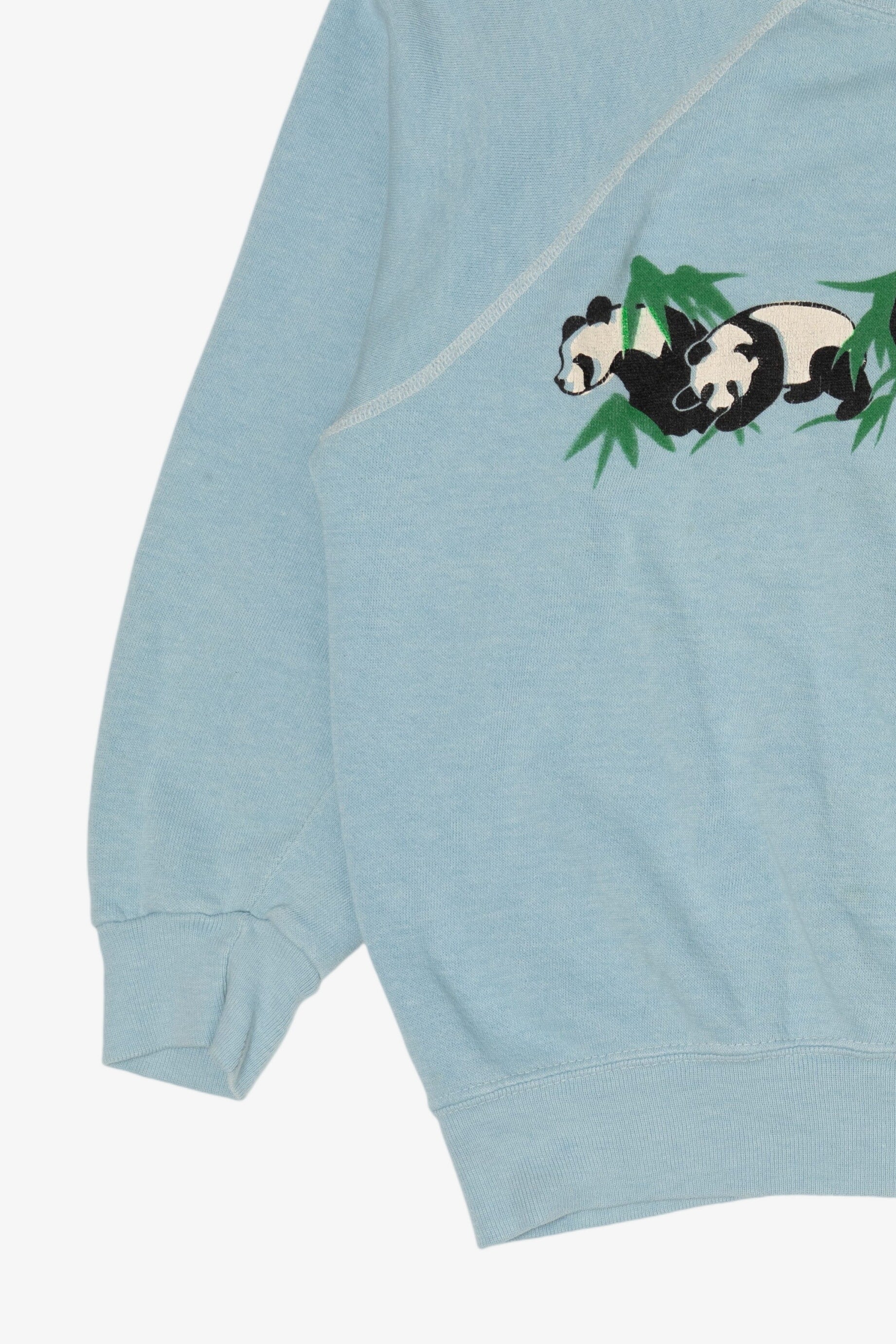 Vintage Los Angeles Zoo Pandas Raglan Sweatshirt (1980s)