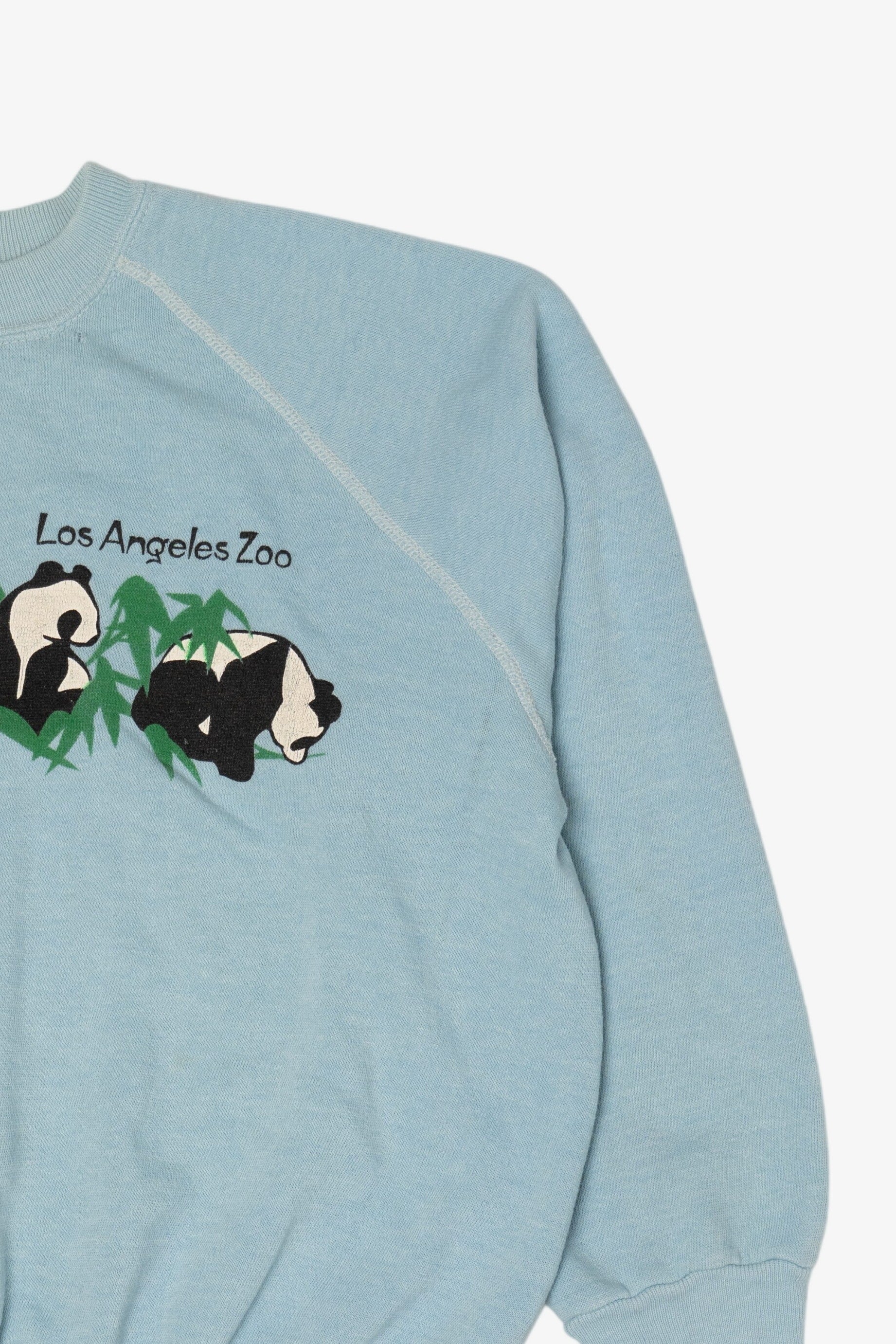 Vintage Los Angeles Zoo Pandas Raglan Sweatshirt (1980s)