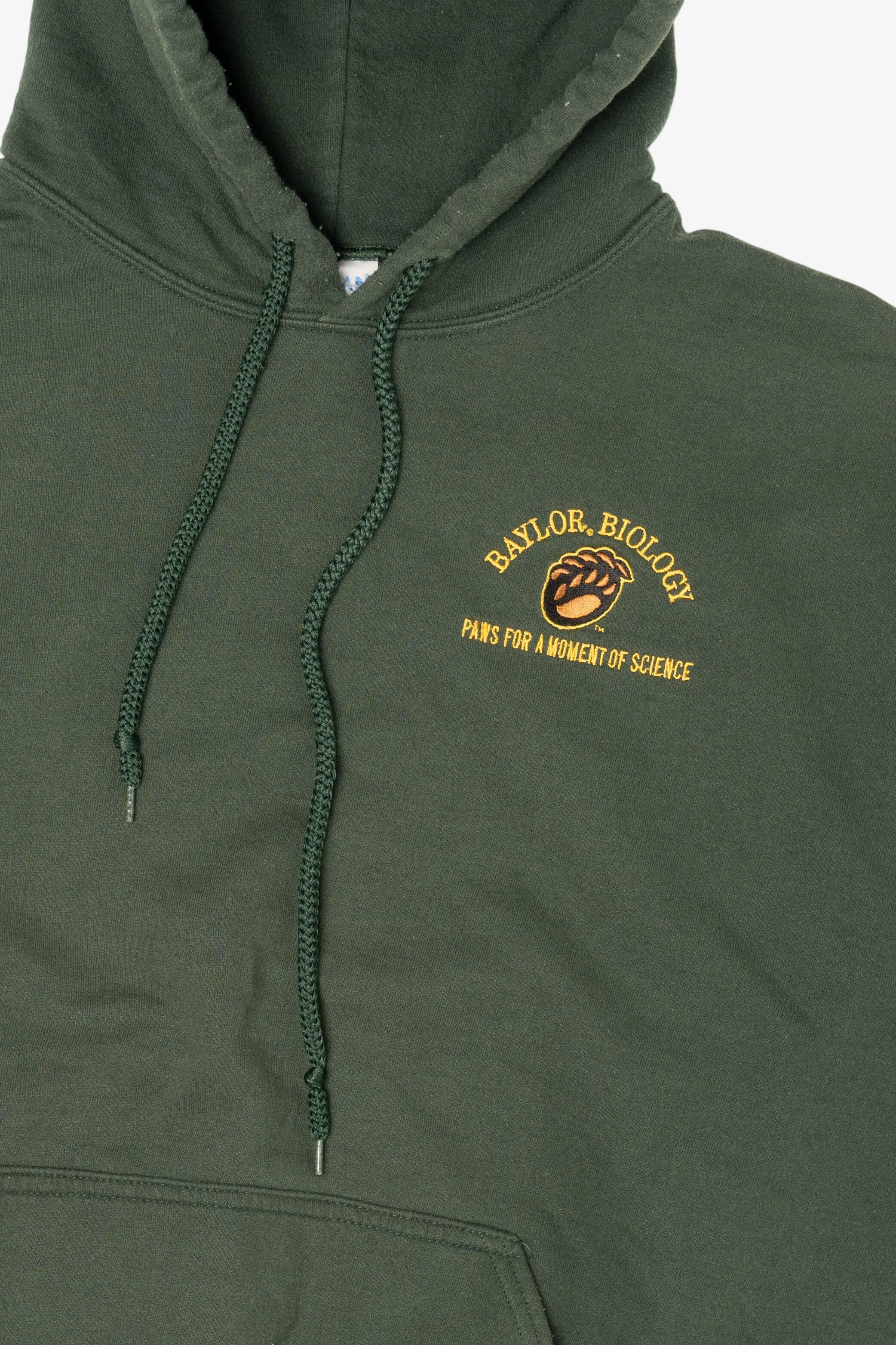 Vintage Army Baylor Biology Hooded Sweatshirt Sweatshirt (2000s)