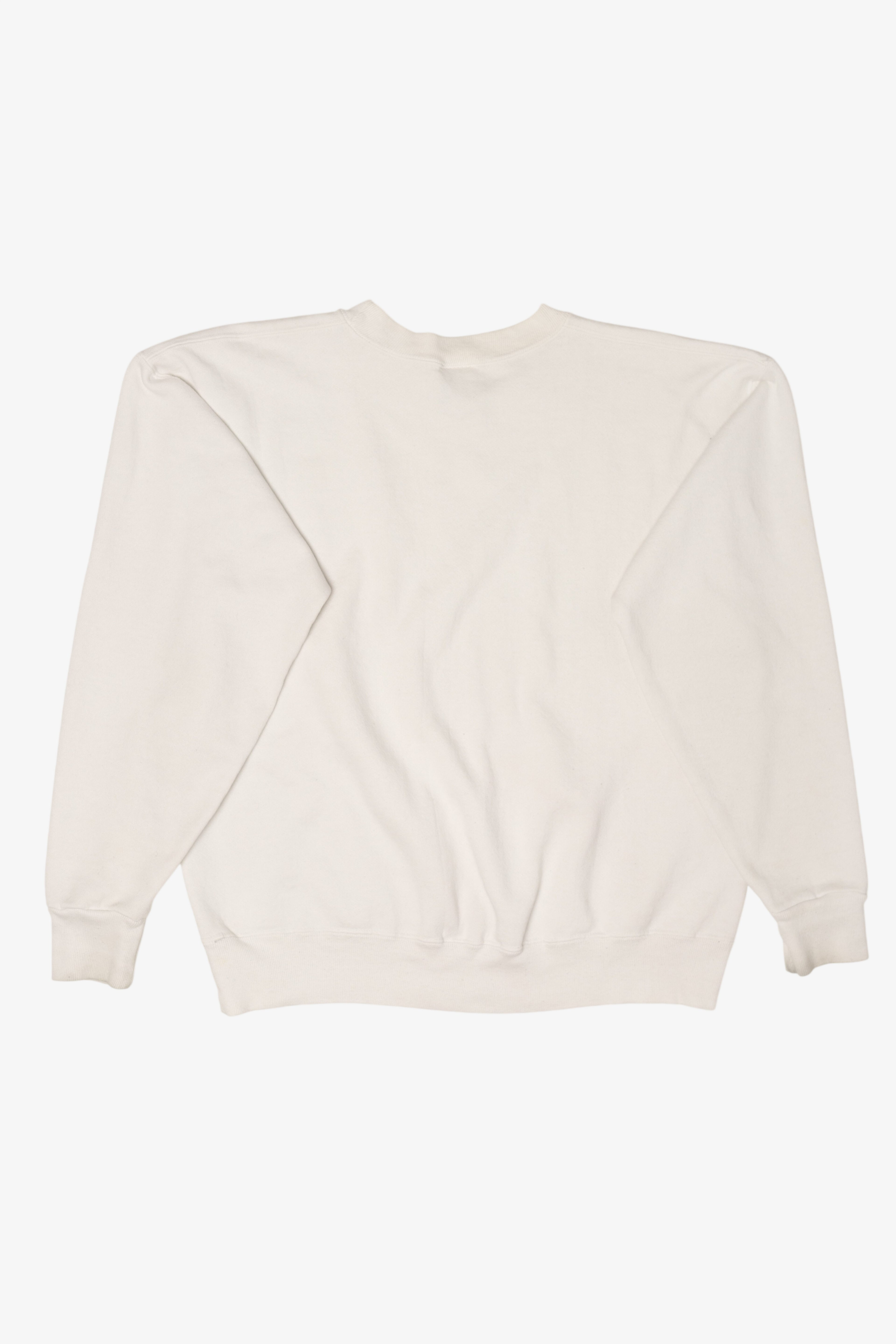 Vintage White Three Kittens In A Basket Sweatshirt (1980s)