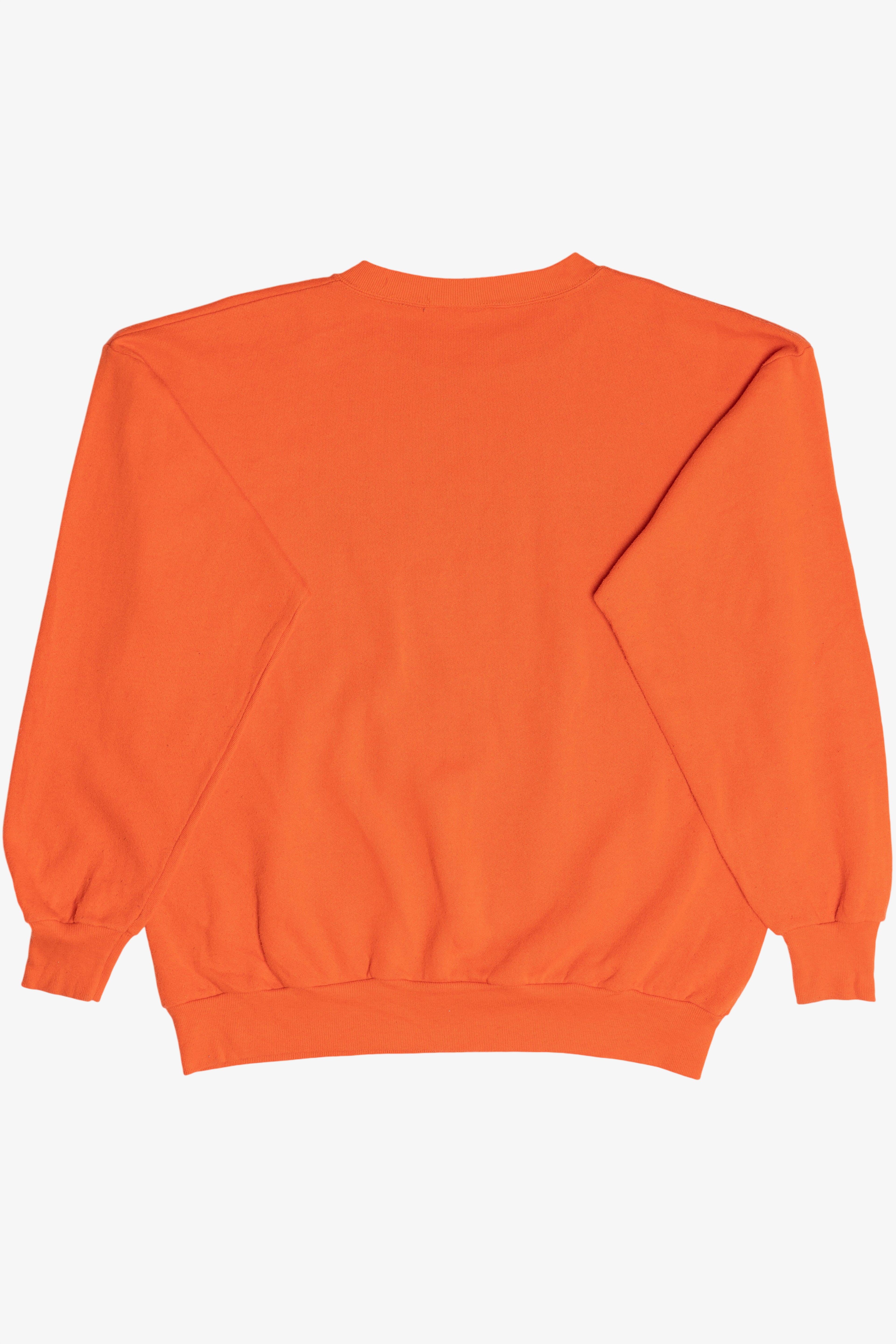 Vintage Black Cats, Bats & Pumpkins Halloween Sweatshirt (1990s)