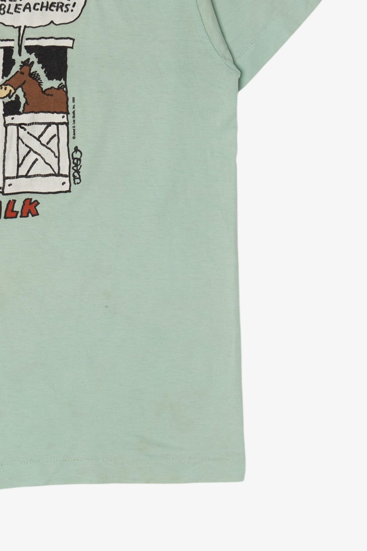 Vintage 'Stall Talk" Funny Horse Single Stitch T-Shirt (1990s)