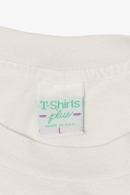 Vintage White Labrador Dog T-Shirt (1980s)
