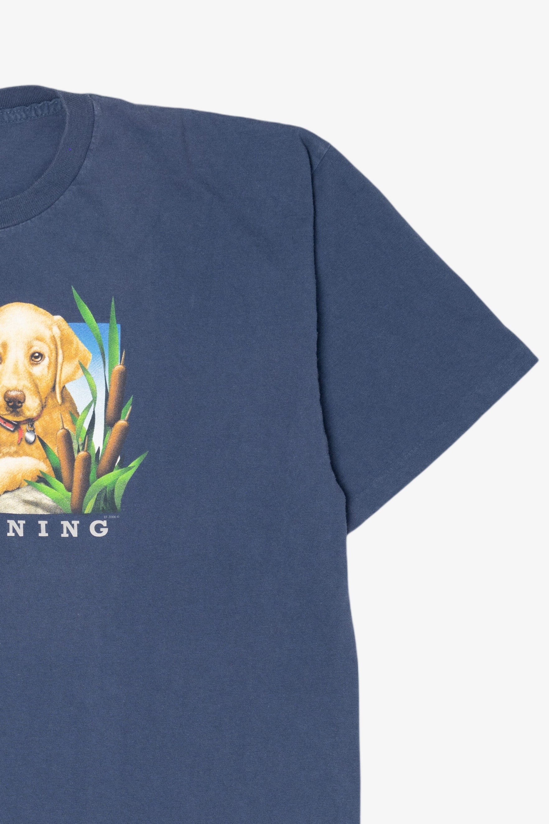 Vintage Labrador Puppies "In Training" Single Stitch T-Shirt (2000s)