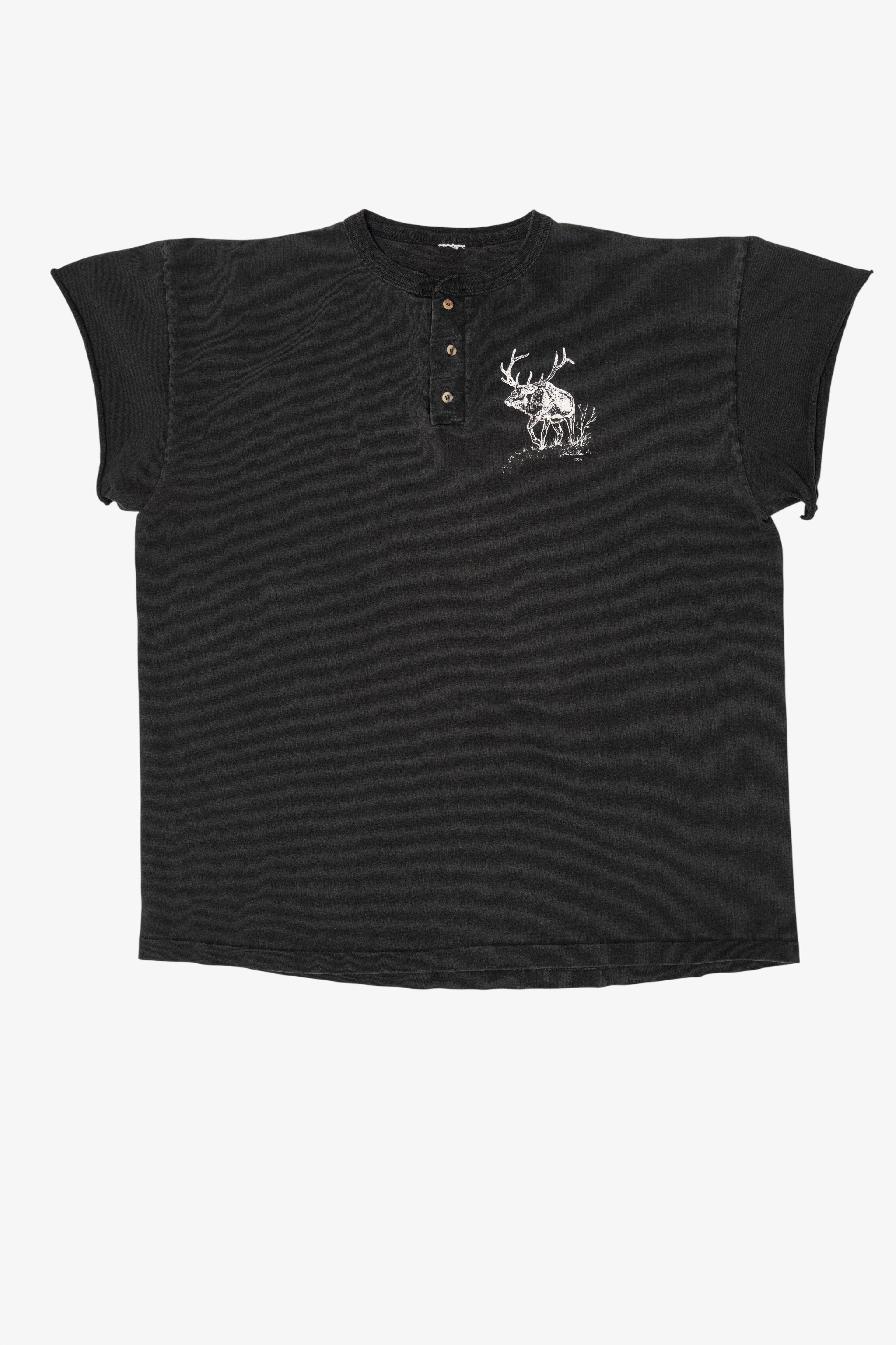 Vintage Deer Buck Polo T-Shirt (1990s)