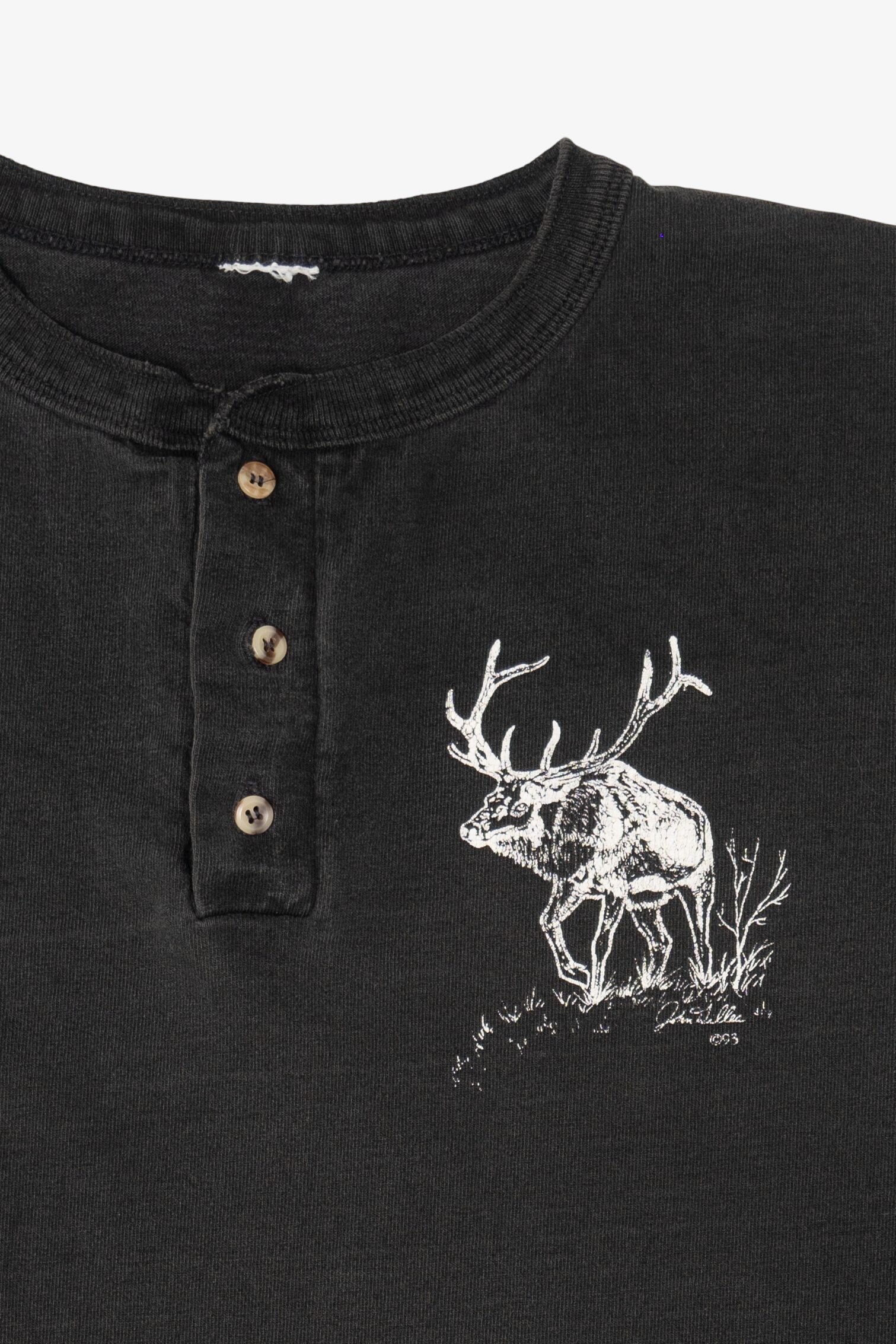 Vintage Deer Buck Polo T-Shirt (1990s)