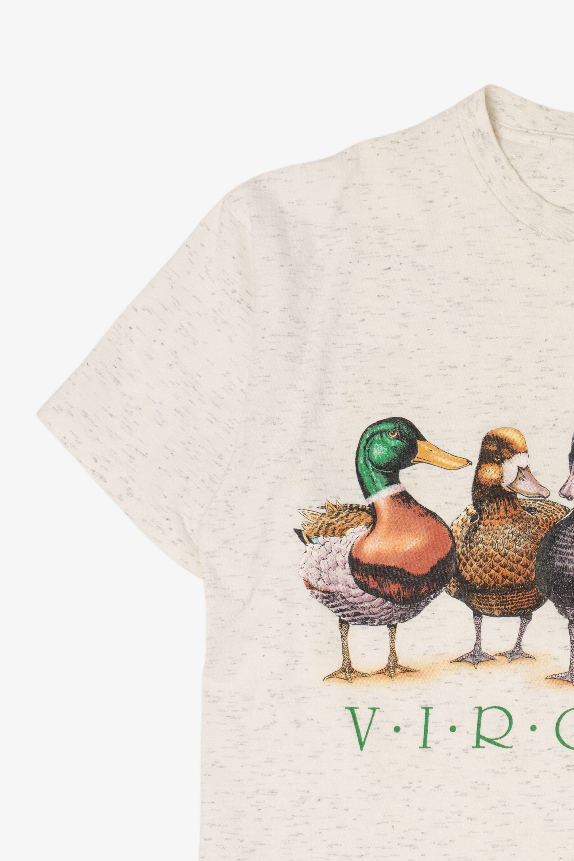 Vintage Virginia Ducks Front/Back Single Stitch T-Shirt (1990s)