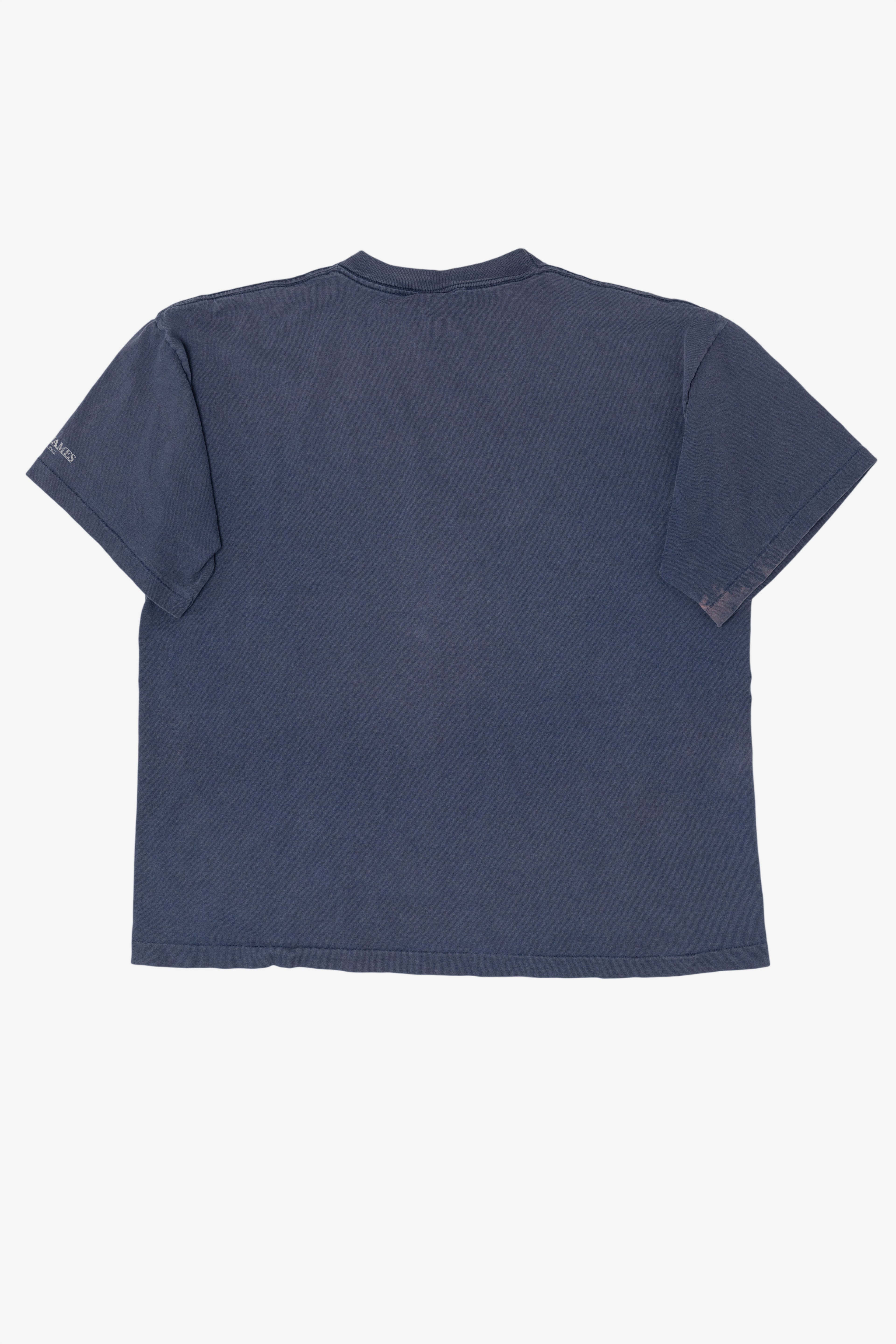 Vintage Embroidered Heron Stitch Art Single Stitch T-Shirt (1990s)