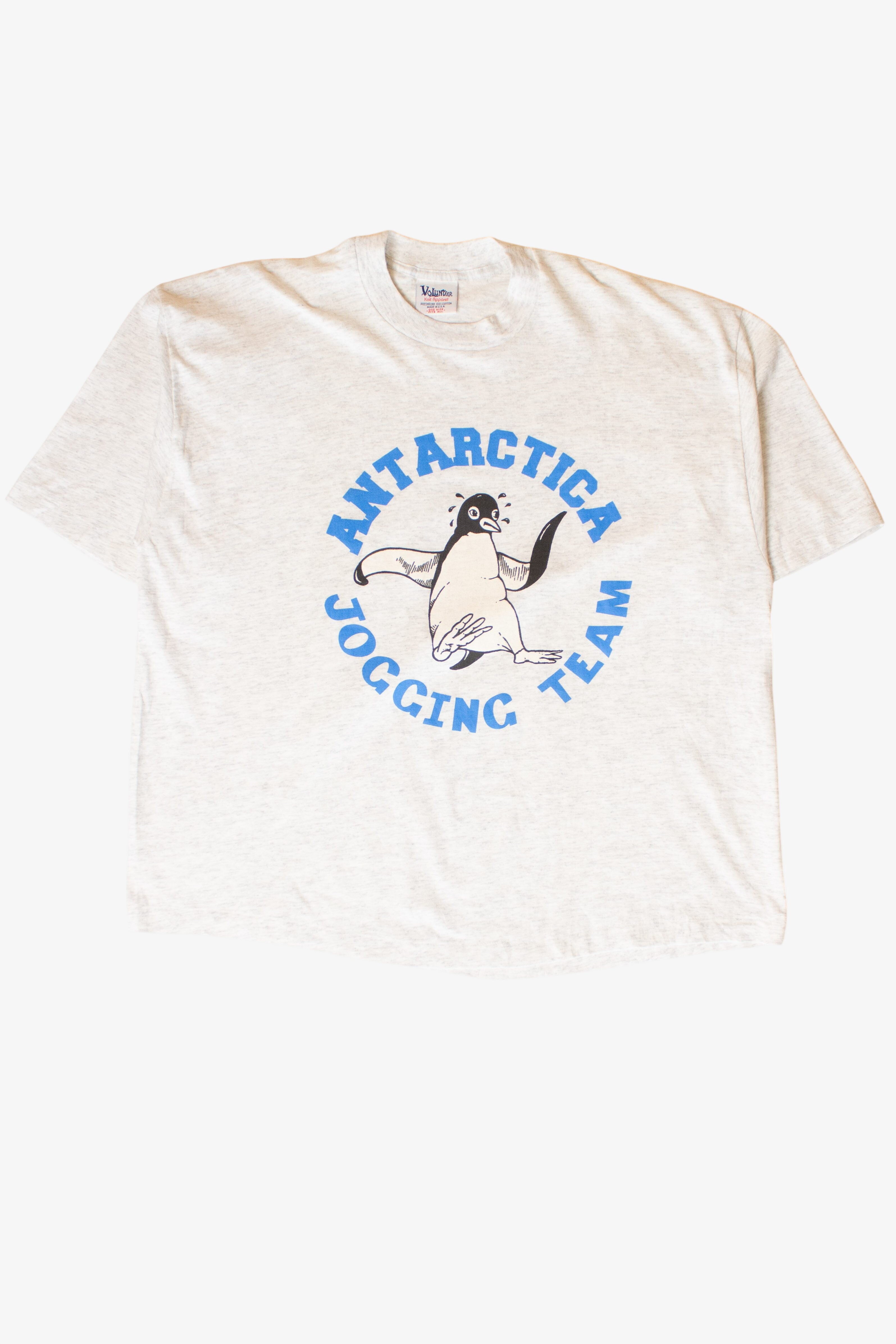 Vintage Antarctica Jogging Team T-Shirt (1990s)