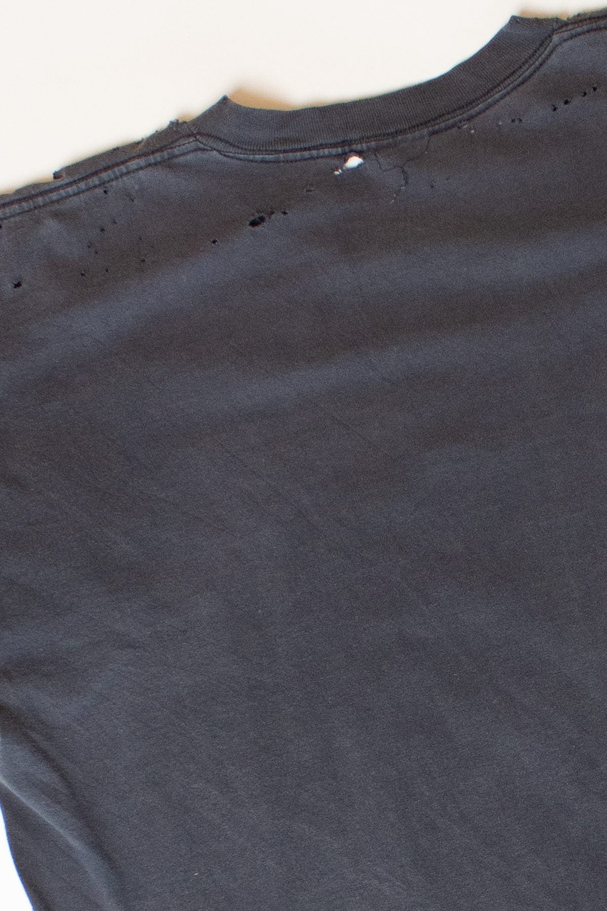 Vintage Distressed White Tiger T-Shirt (1990s)