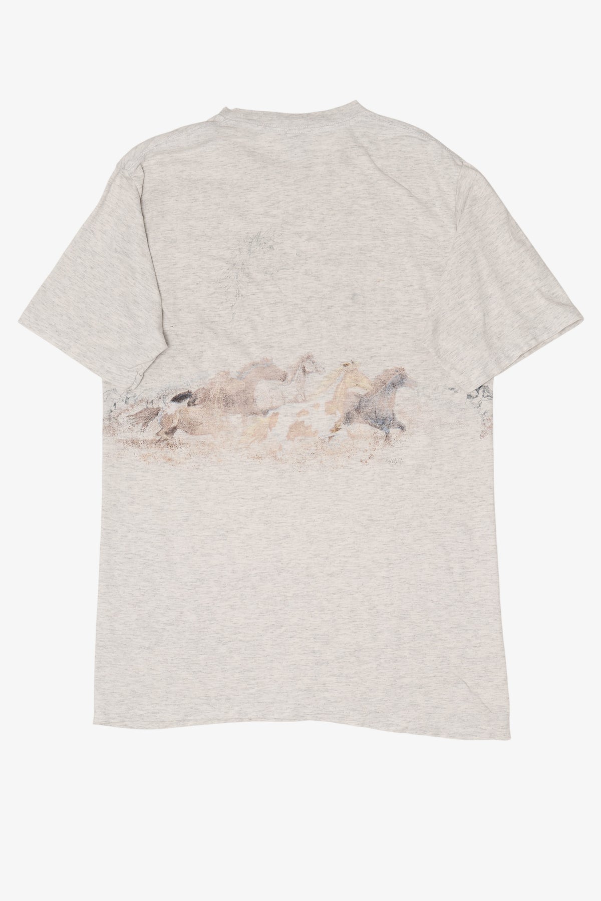Vintage Las Vegas Horses Running Wrap Around T-Shirt (1990s)
