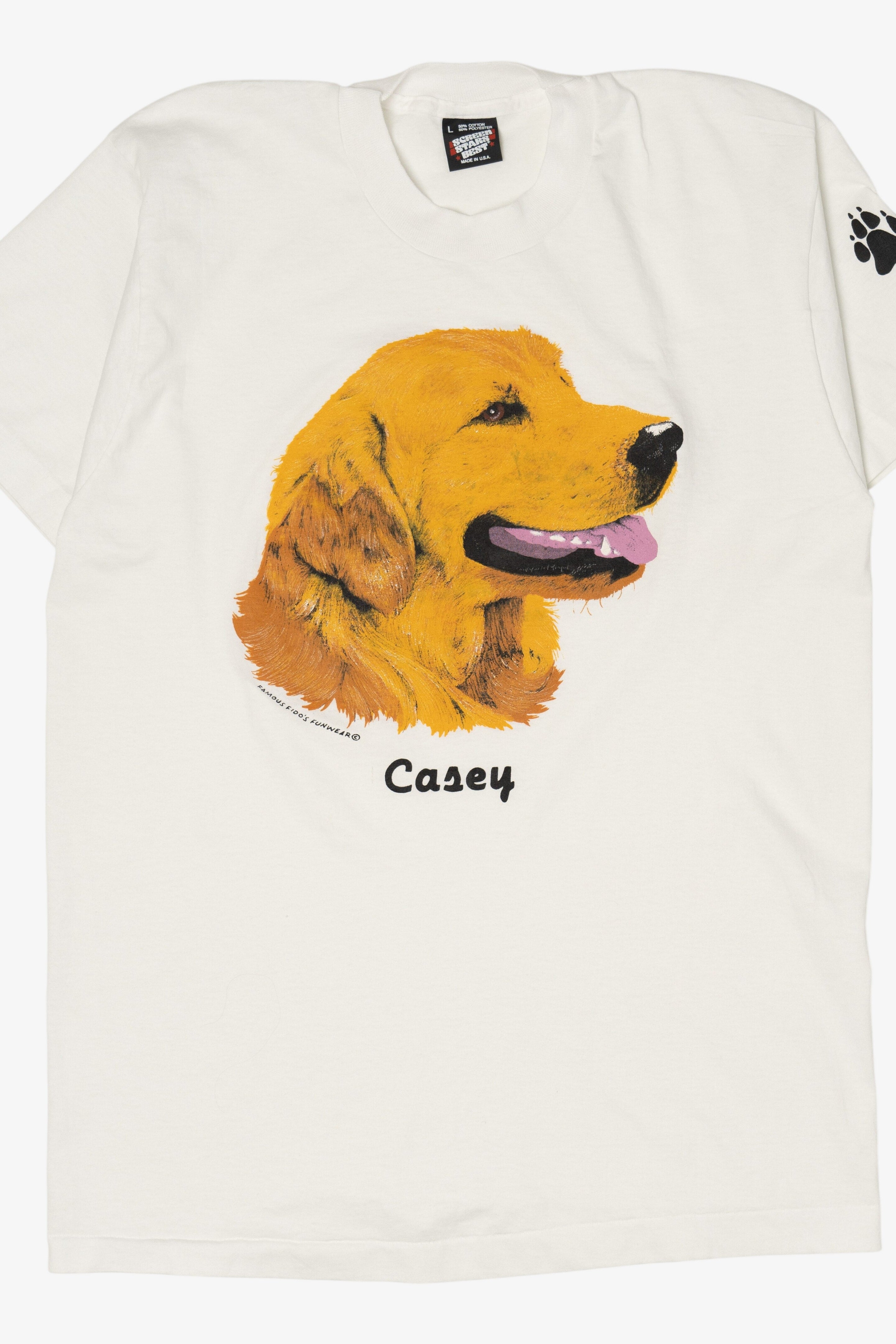 Vintage Golden Retriever Casey Single Stitch T-Shirt (1990s)