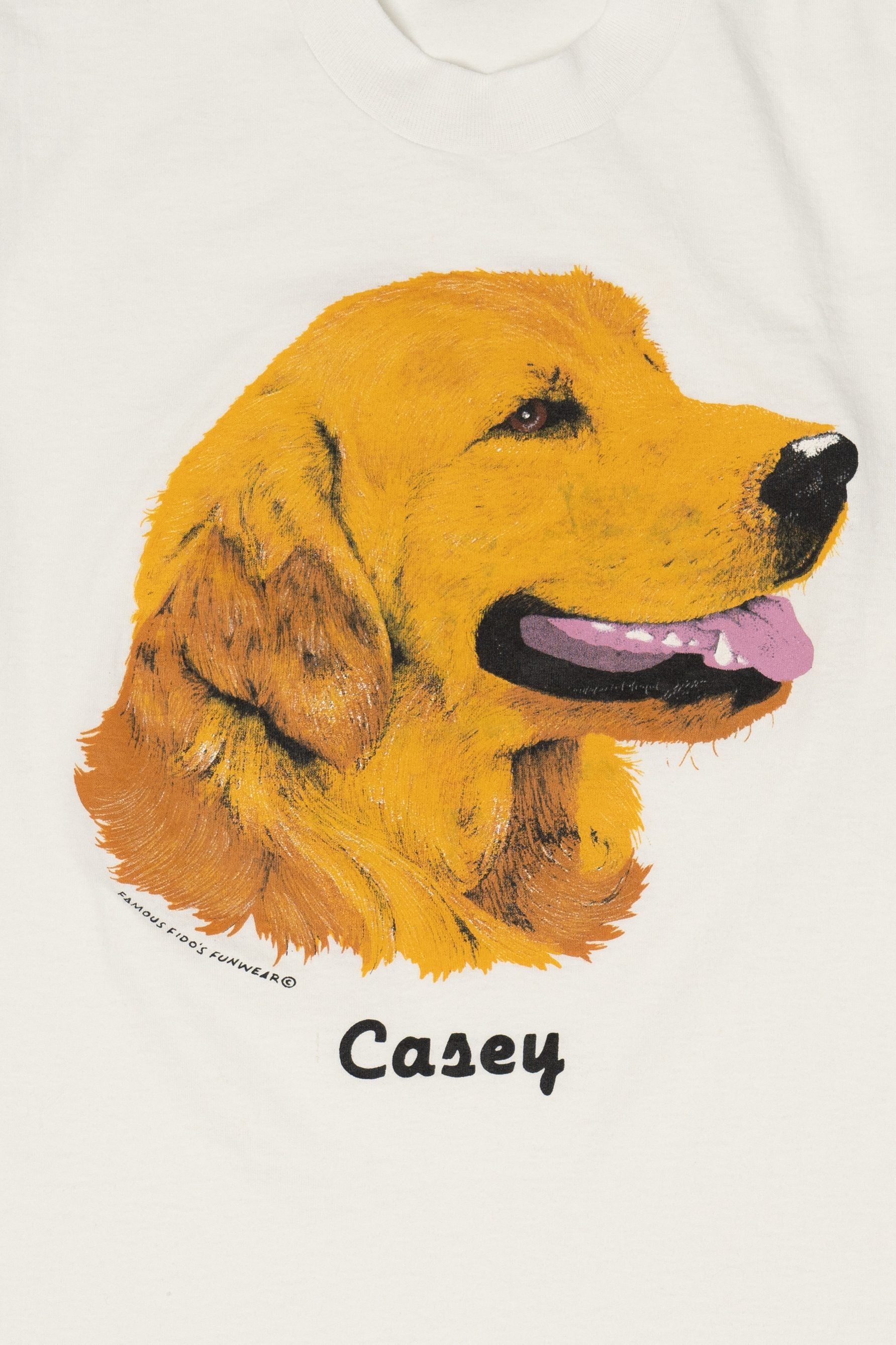Vintage Golden Retriever Casey Single Stitch T-Shirt (1990s)