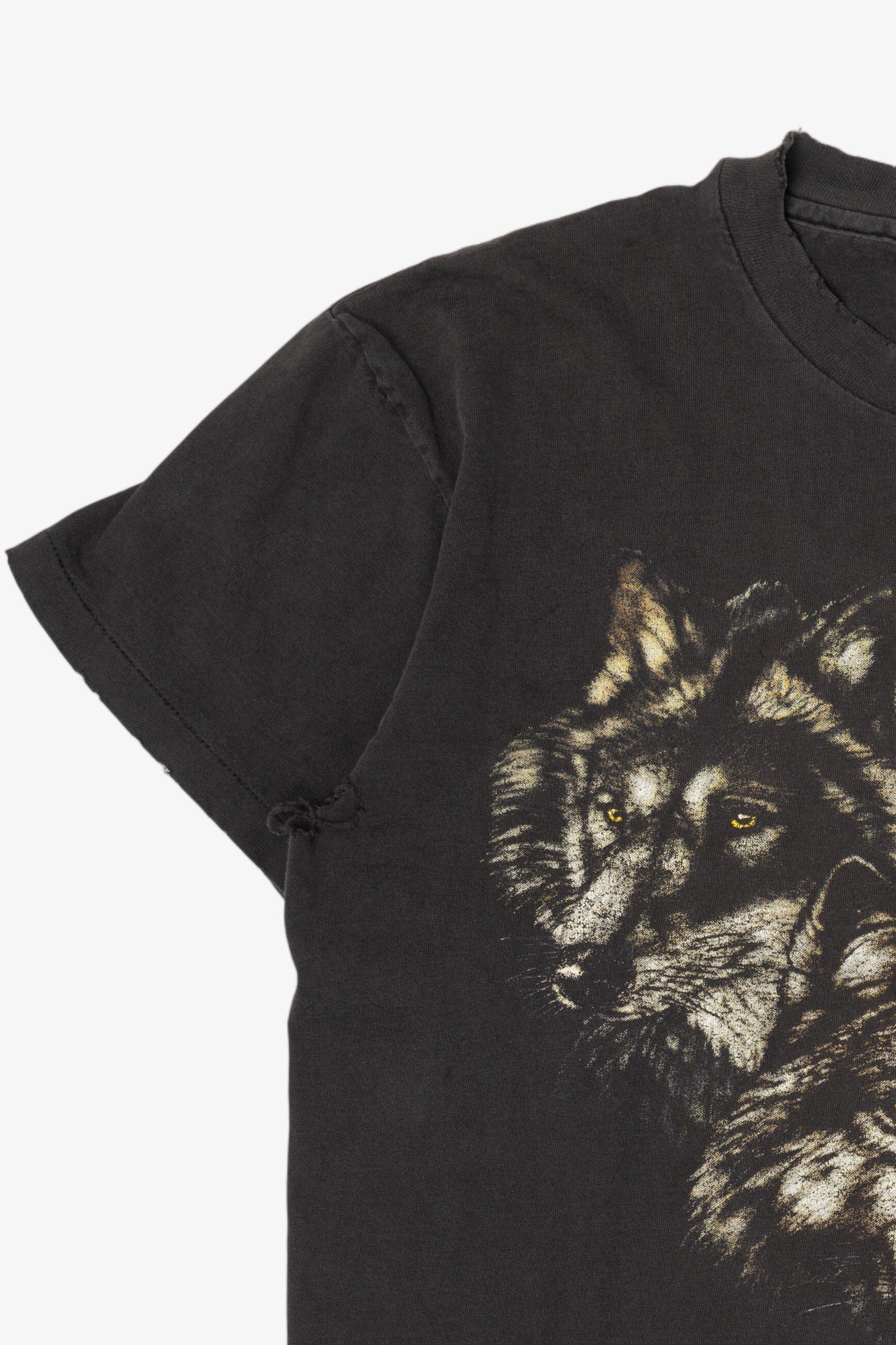 Vintage Distressed Philadelphia Zoo Wolves T-Shirt (1990s)