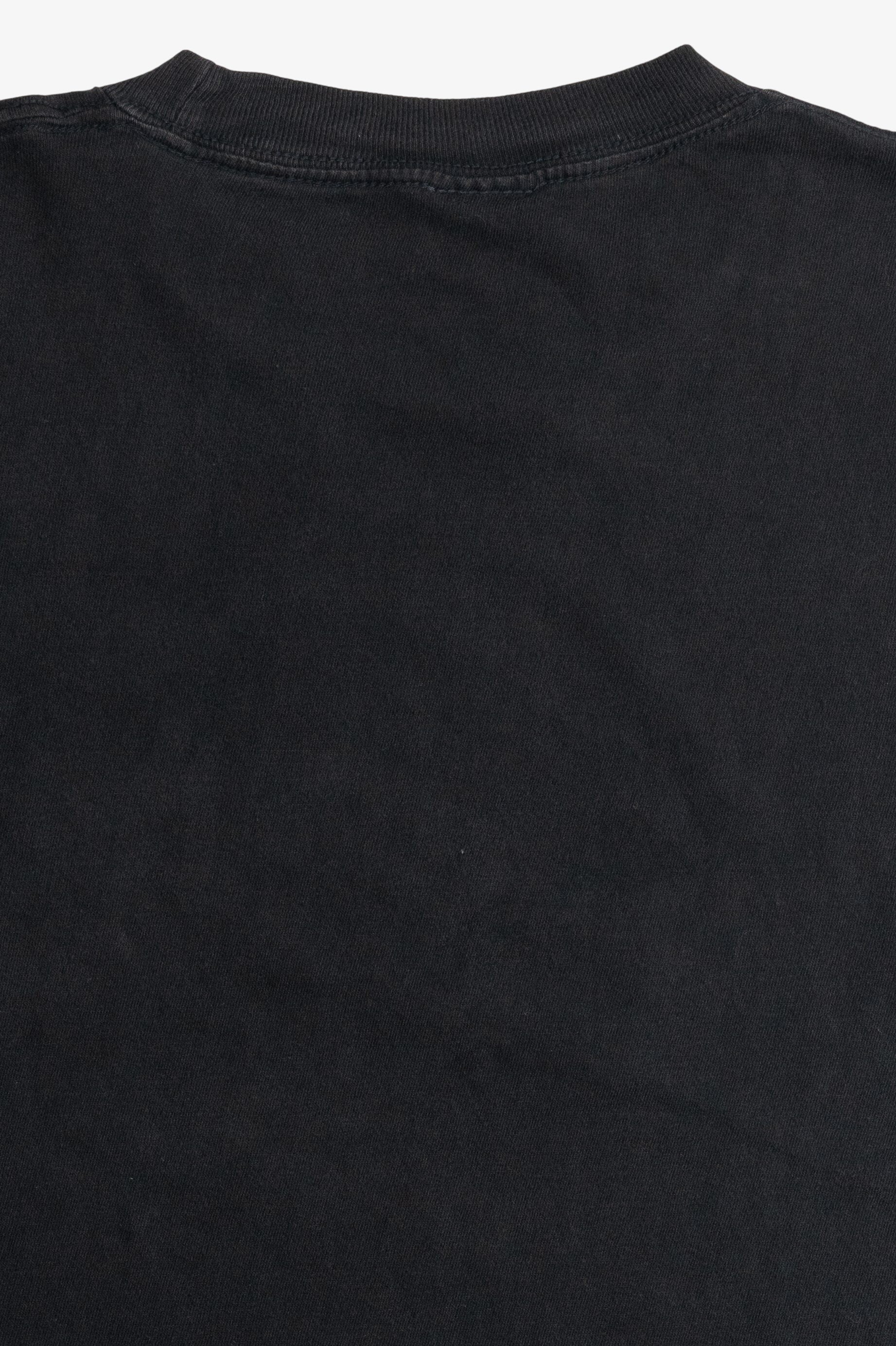 Vintage Distressed "Trick Or Treat?" Witchy Cat Halloween T-Shirt (1990s)
