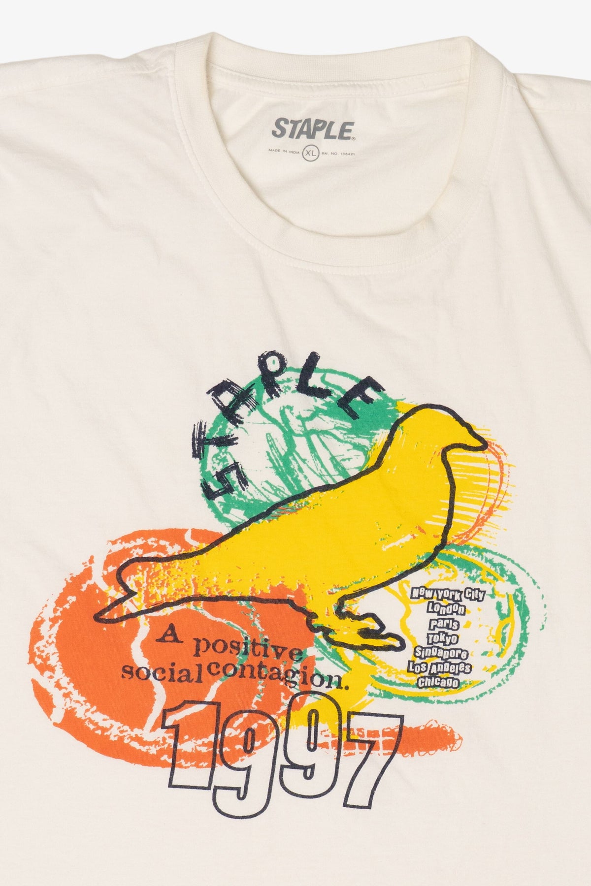 Staple "A Positive Social Contagion" T-Shirt