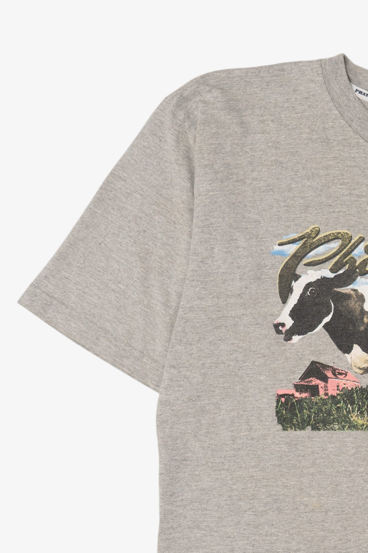 Vintage Gray Phat Farm Cow T-Shirt (2000s)