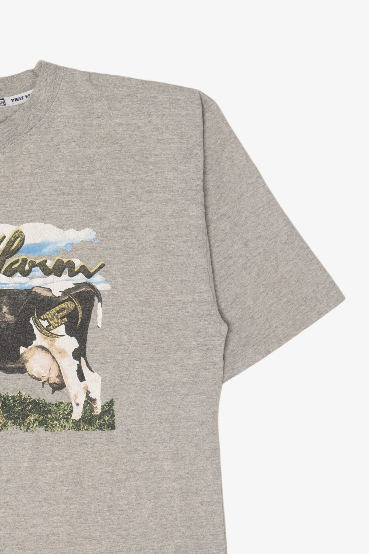 Vintage Gray Phat Farm Cow T-Shirt (2000s)