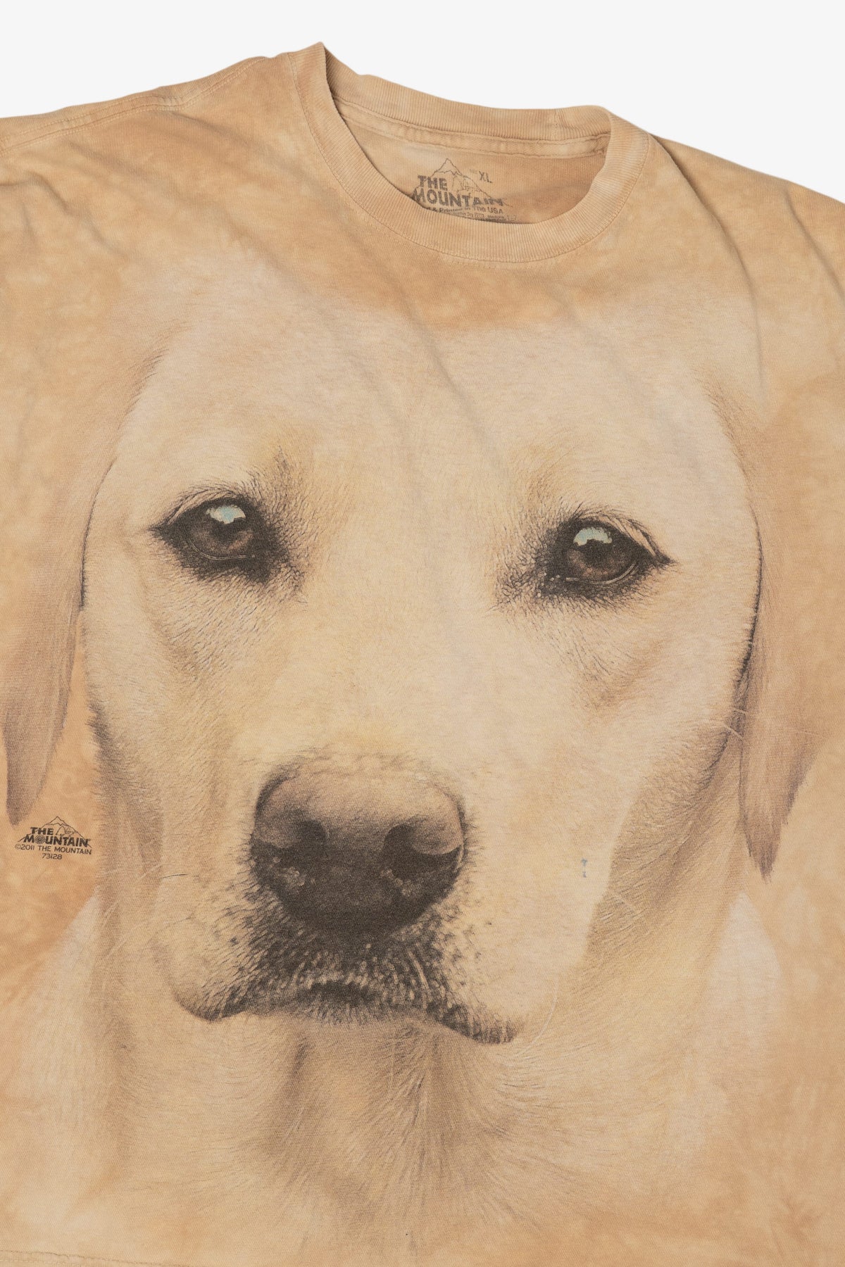 Tie Dye Yellow Labrador T-Shirt (2010s)